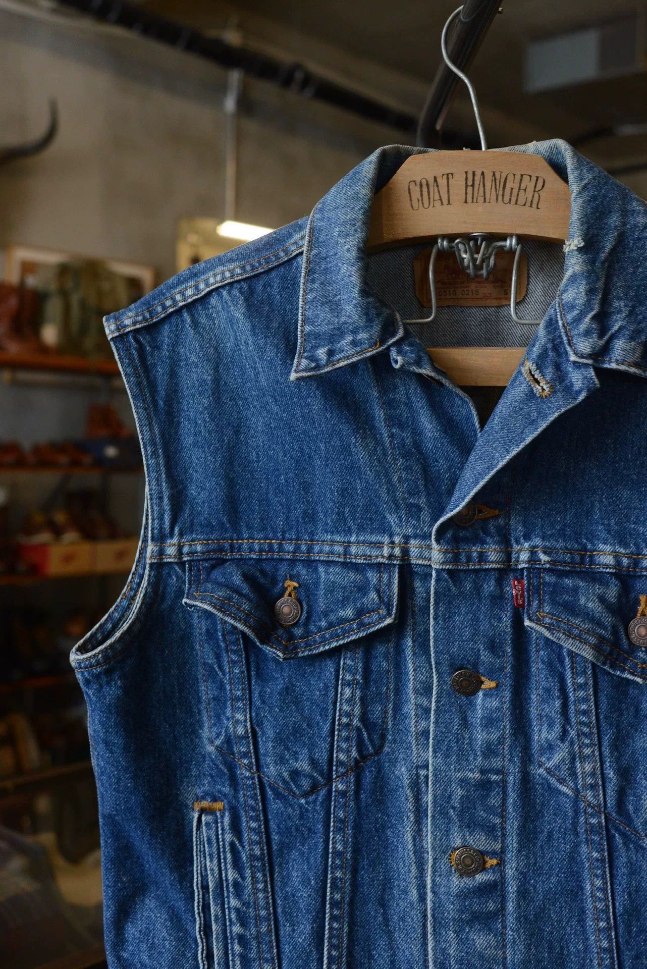 Levi's Levi's 1990s American Denim Vest S Size US S / EU 44-46 / 1 - 2 Thumbnail