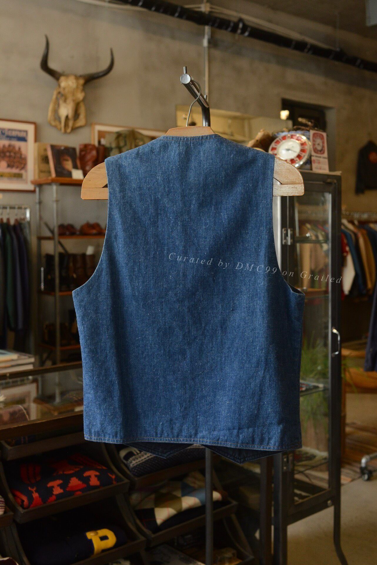 Levi's Vintage Clothing 1970s Levis Panatela Denim Vest Size US S / EU 44-46 / 1 - 6 Thumbnail