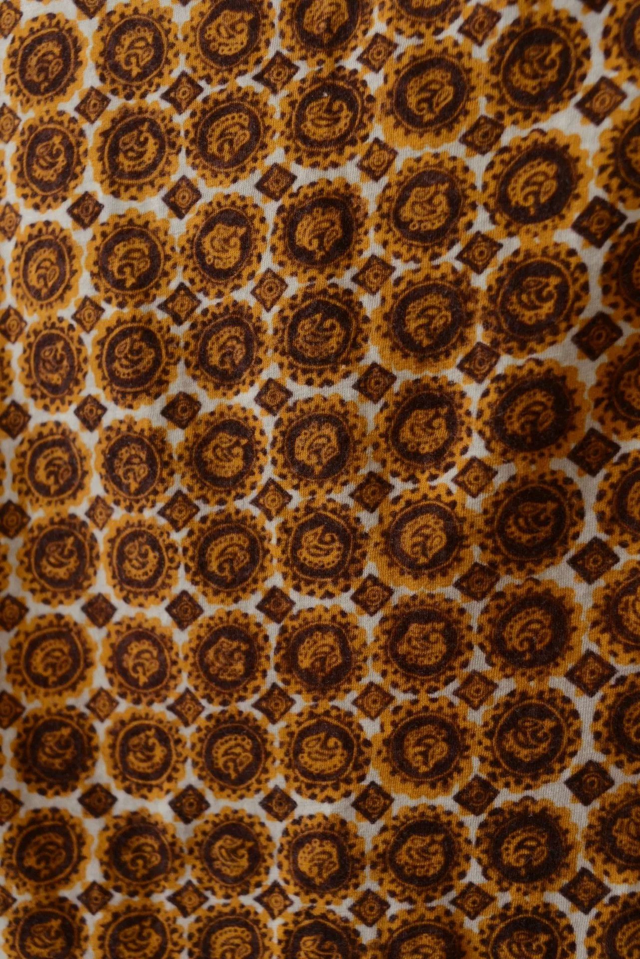 45rpm 45rpm Gold Print Cotton Vest Size M / US 6-8 / IT 42-44 - 6 Thumbnail