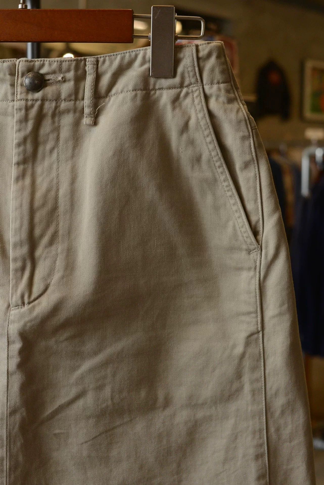 Kapital Kapital Khaki Utility Front Slit Skirt Size 36" / US 14 / IT 50 - 2 Thumbnail