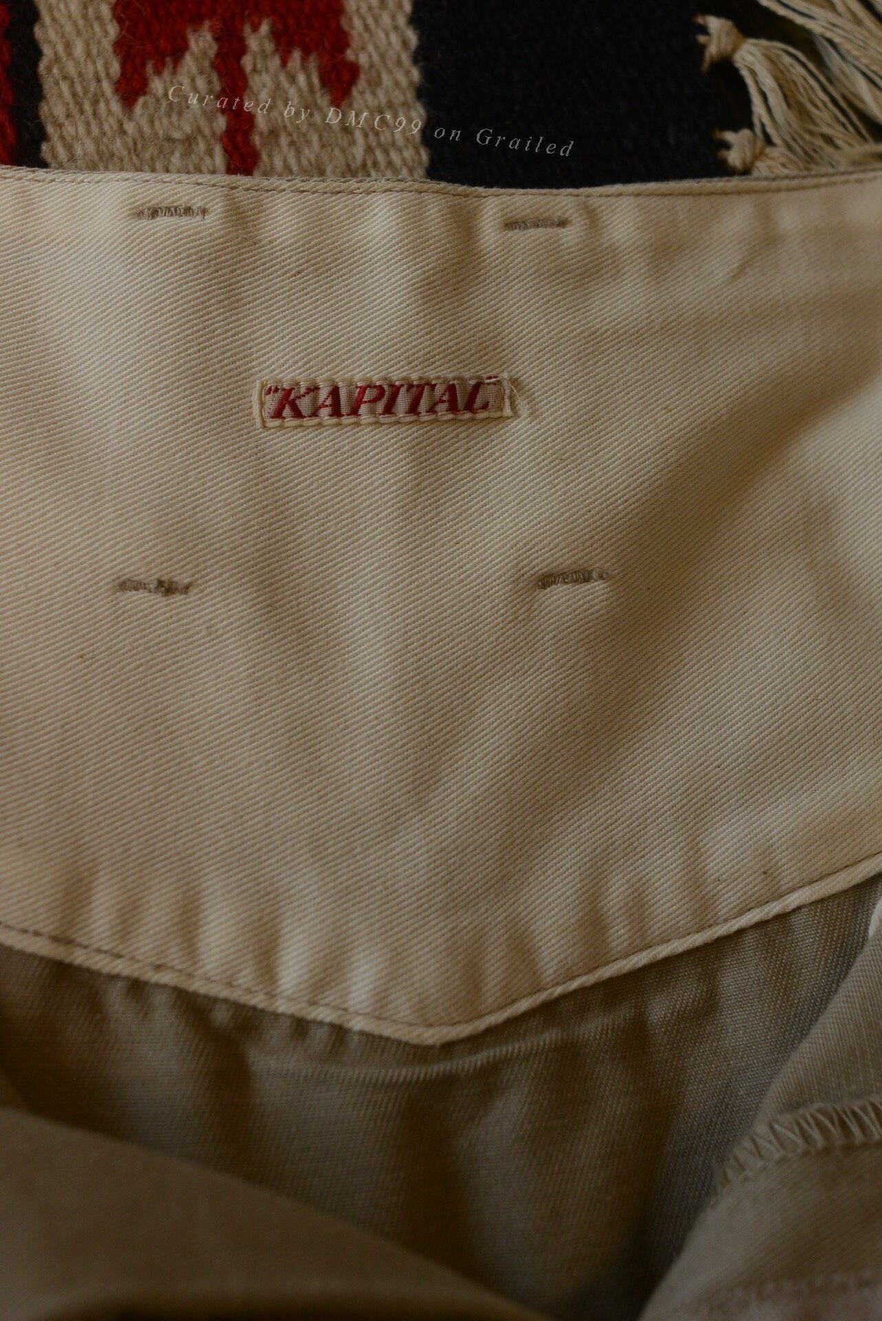 Kapital Kapital Khaki Utility Front Slit Skirt Size 36" / US 14 / IT 50 - 9 Thumbnail