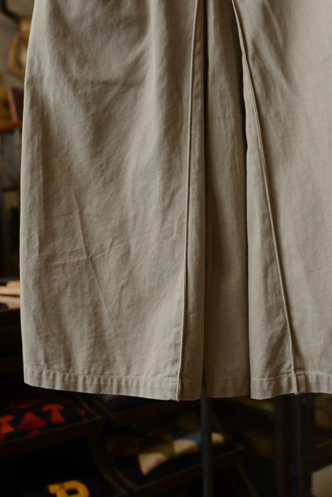 Kapital Kapital Khaki Utility Front Slit Skirt Size 36" / US 14 / IT 50 - 7 Thumbnail