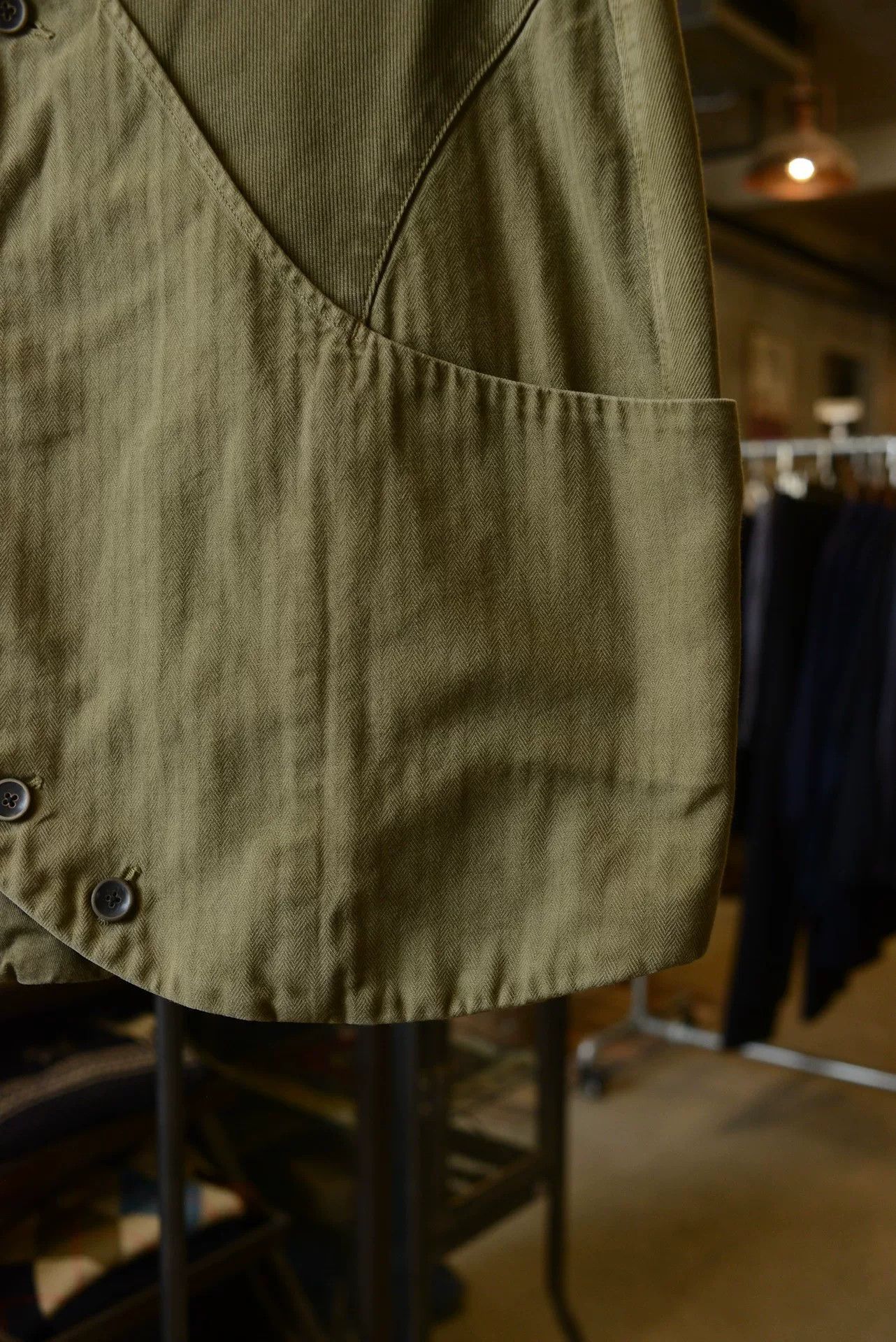 Kapital Kapital Military Green Corduroy Skirt Size 34" / US 12 / IT 48 - 4 Thumbnail