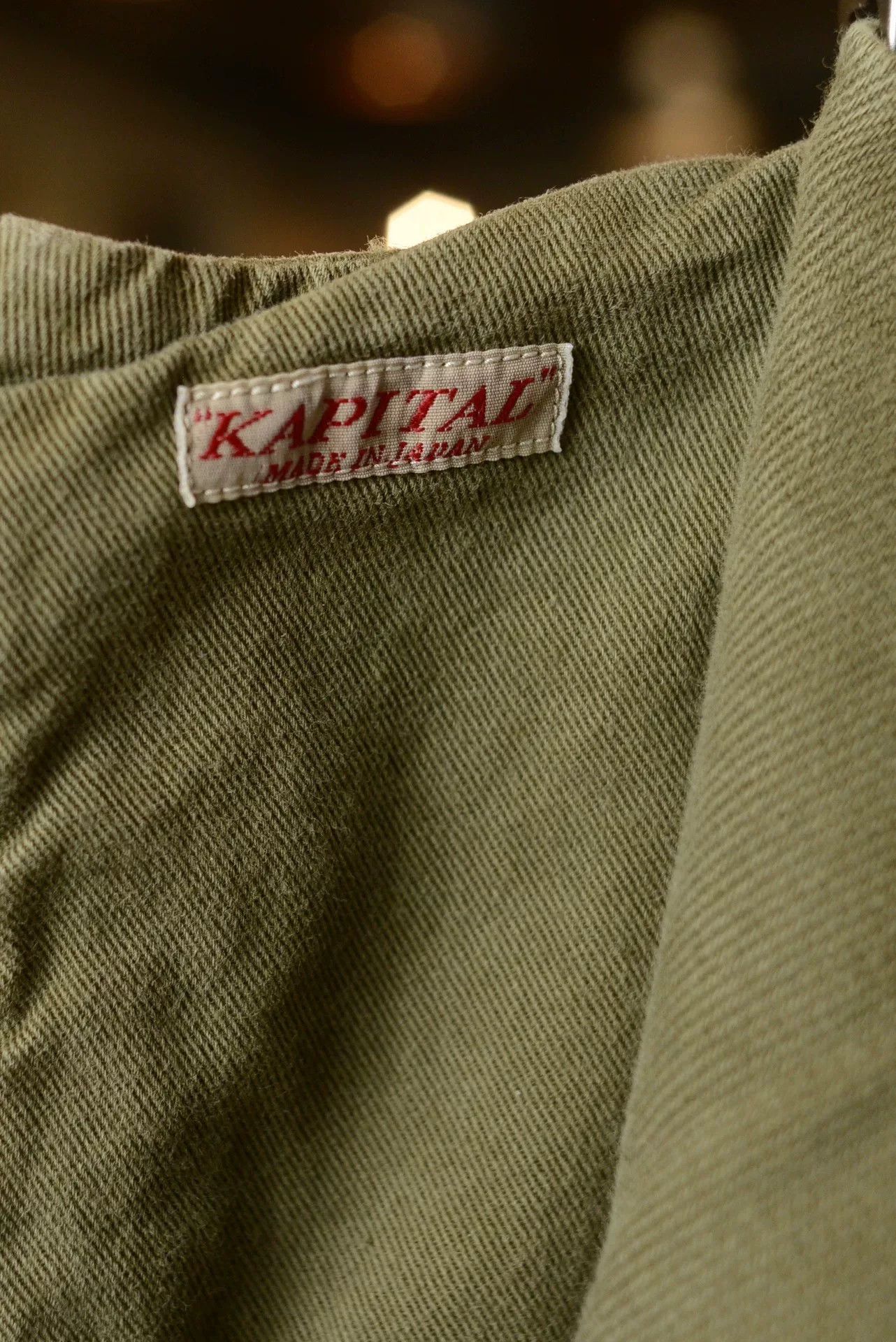 Kapital Kapital Military Green Corduroy Skirt Size 34" / US 12 / IT 48 - 9 Thumbnail