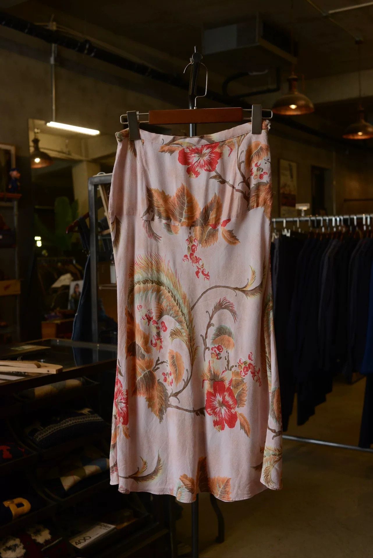 45rpm 45rpm FF Pink Floral Long Dress Size M / US 6-8 / IT 42-44 - 5 Thumbnail