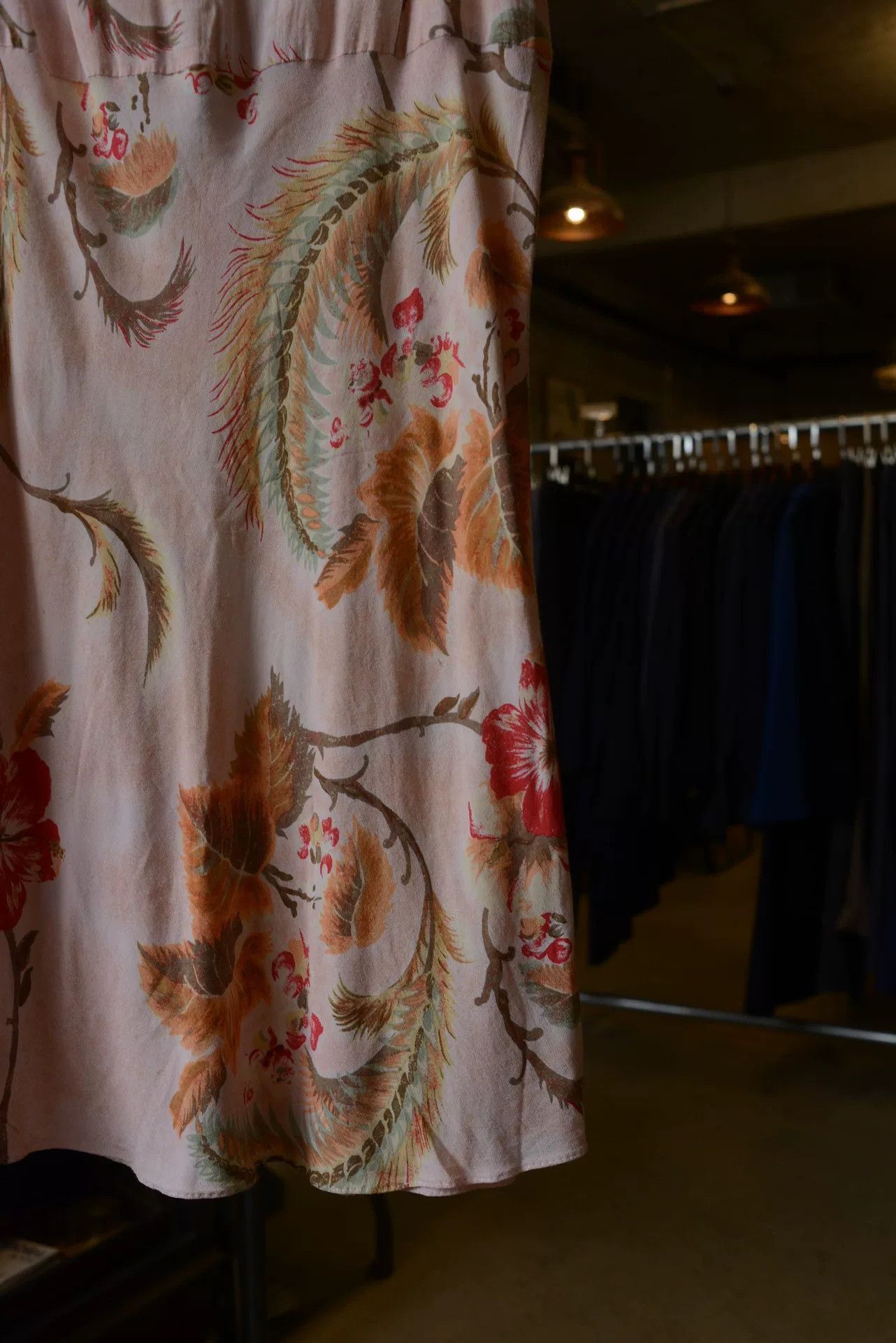 45rpm 45rpm FF Pink Floral Long Dress Size M / US 6-8 / IT 42-44 - 8 Thumbnail