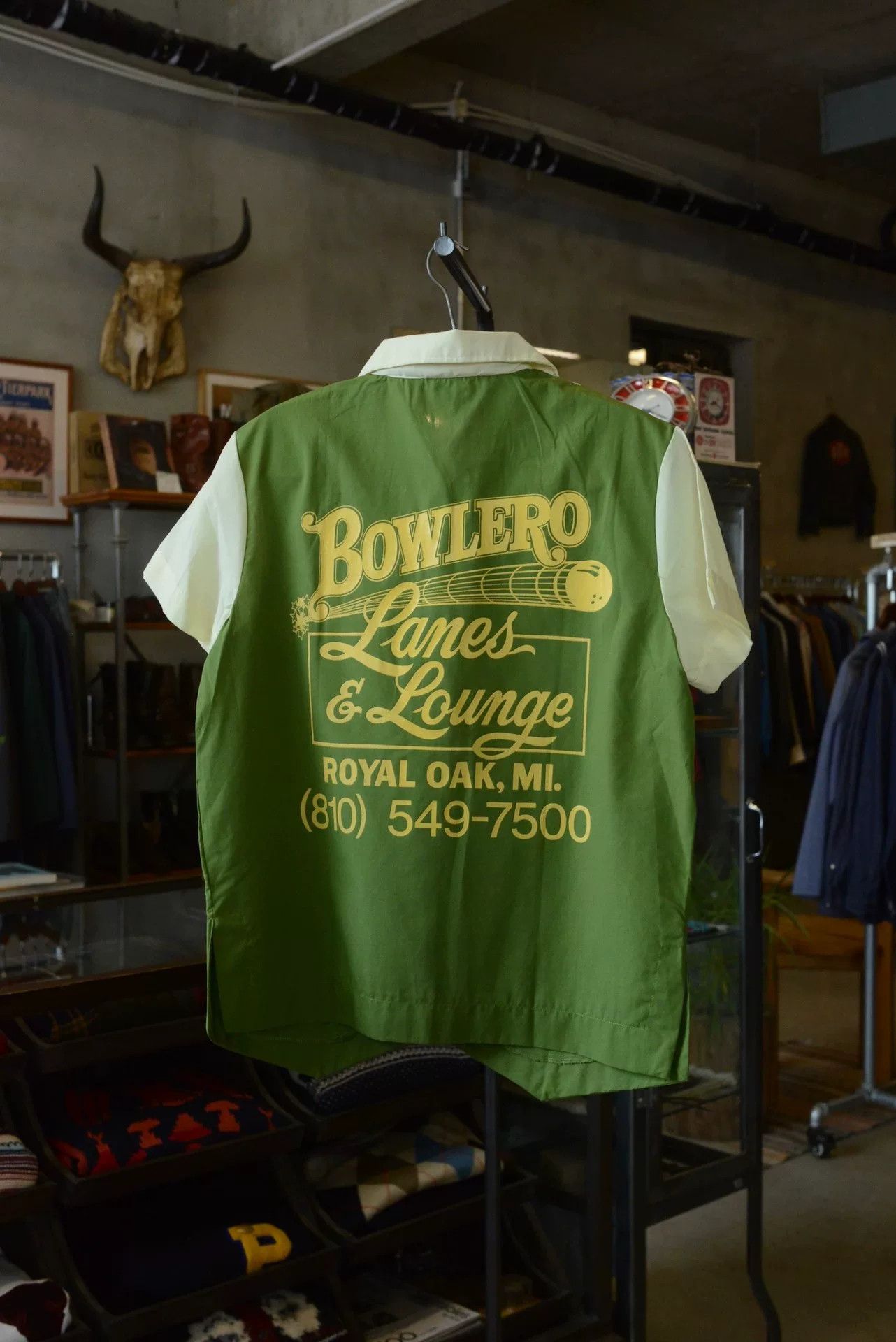 Vintage 1980s Garden Bowl Bowling Shirt Size US M / EU 48-50 / 2 - 5 Thumbnail