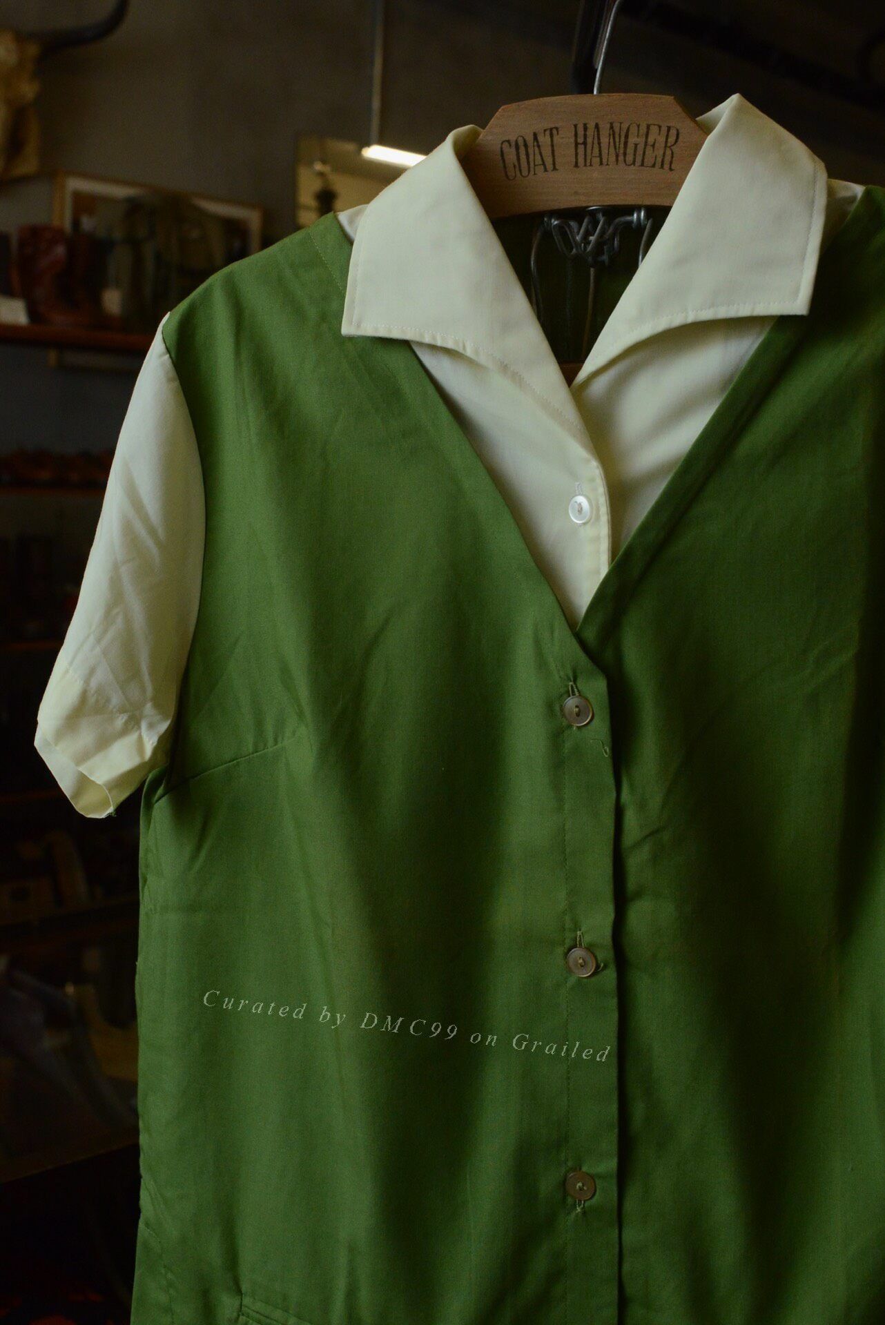 Vintage 1980s Garden Bowl Bowling Shirt Size US M / EU 48-50 / 2 - 2 Thumbnail