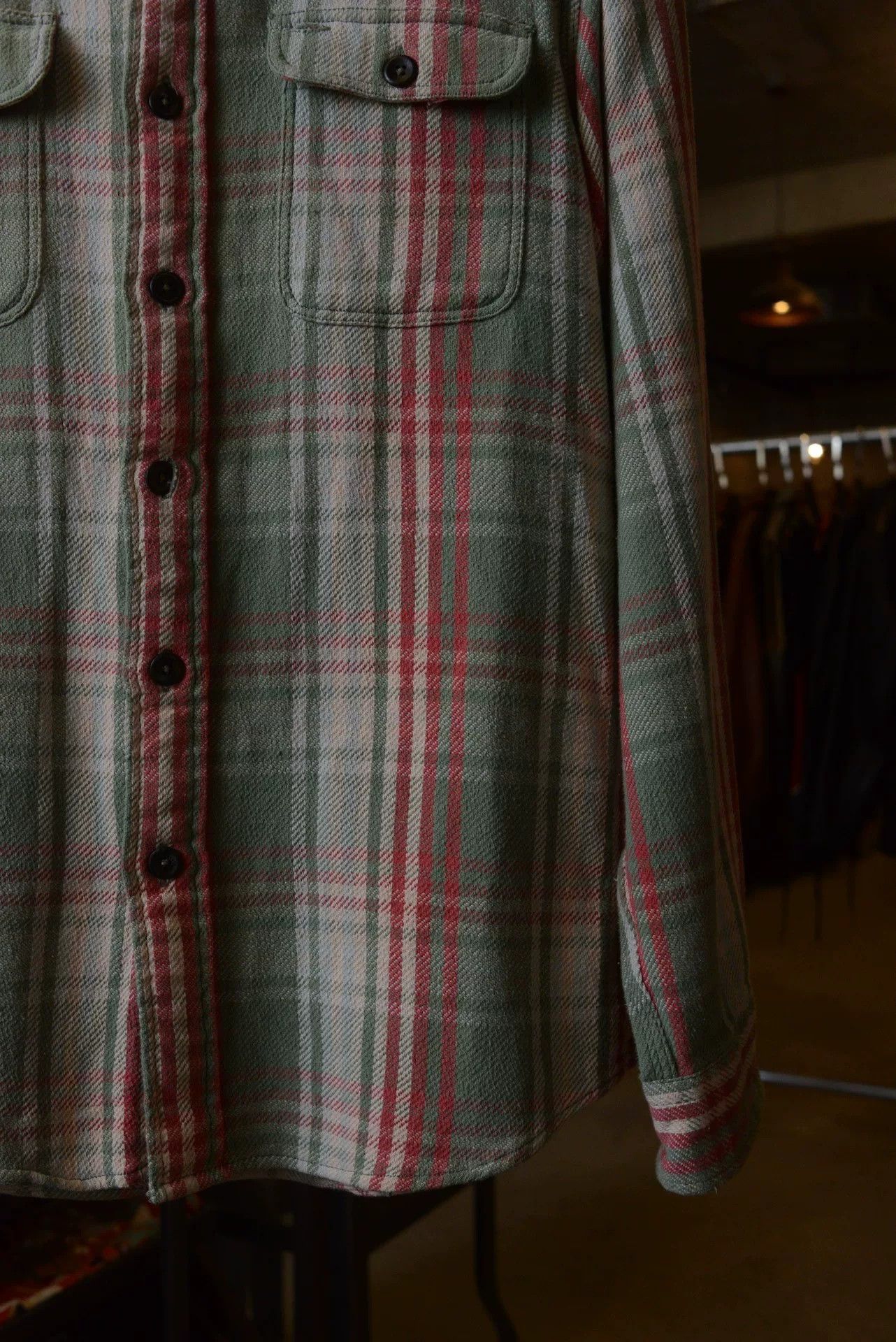 RRL Ralph Lauren RRL Ralph Lauren Plaid Double Pocket Shirt S Size US S / EU 44-46 / 1 - 4 Thumbnail