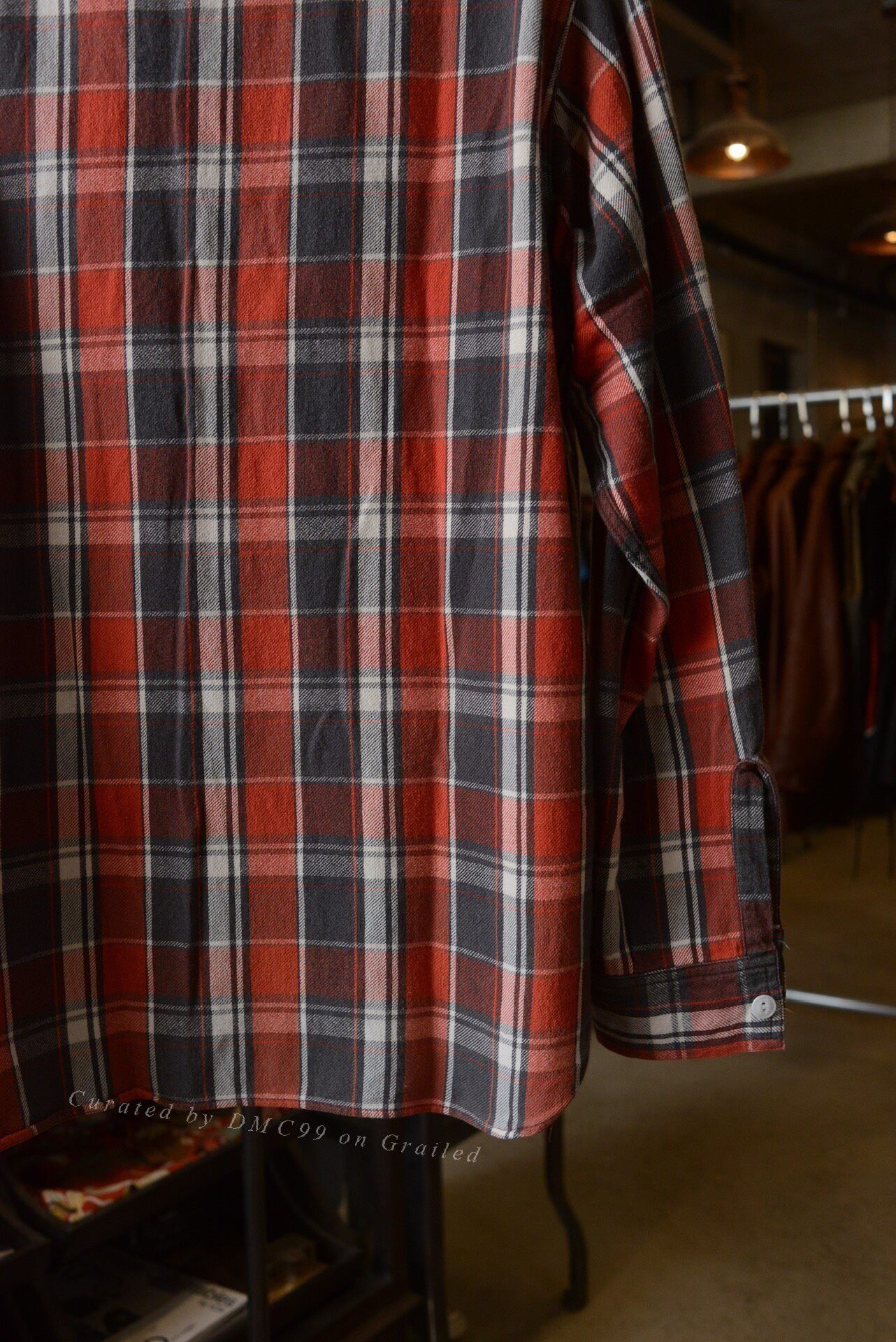 Sugar Cane SugarCane Red Plaid Shirt L Size US L / EU 52-54 / 3 - 7 Thumbnail