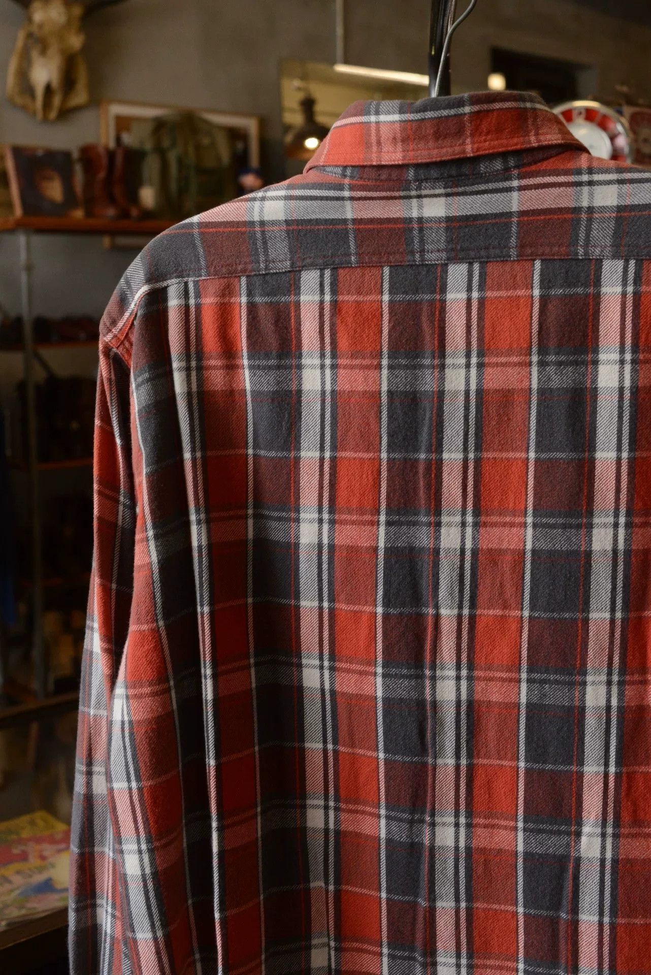 Sugar Cane SugarCane Red Plaid Shirt L Size US L / EU 52-54 / 3 - 6 Thumbnail
