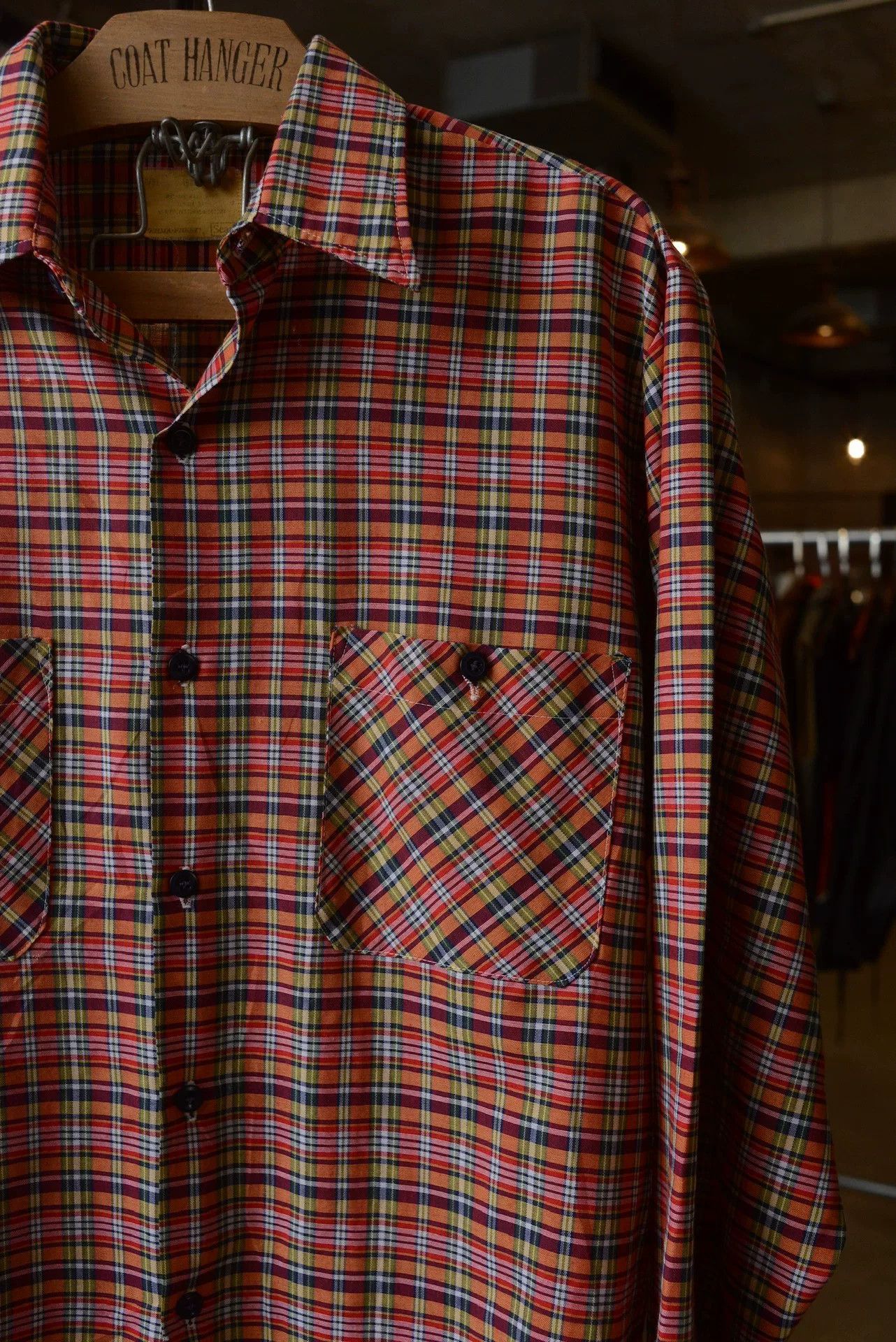Sears Sears 1970s Plaid Shirt Double Pocket Size US M / EU 48-50 / 2 - 3 Thumbnail