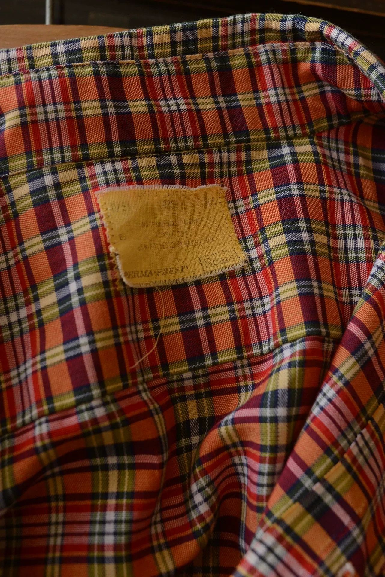 Sears Sears 1970s Plaid Shirt Double Pocket Size US M / EU 48-50 / 2 - 8 Thumbnail