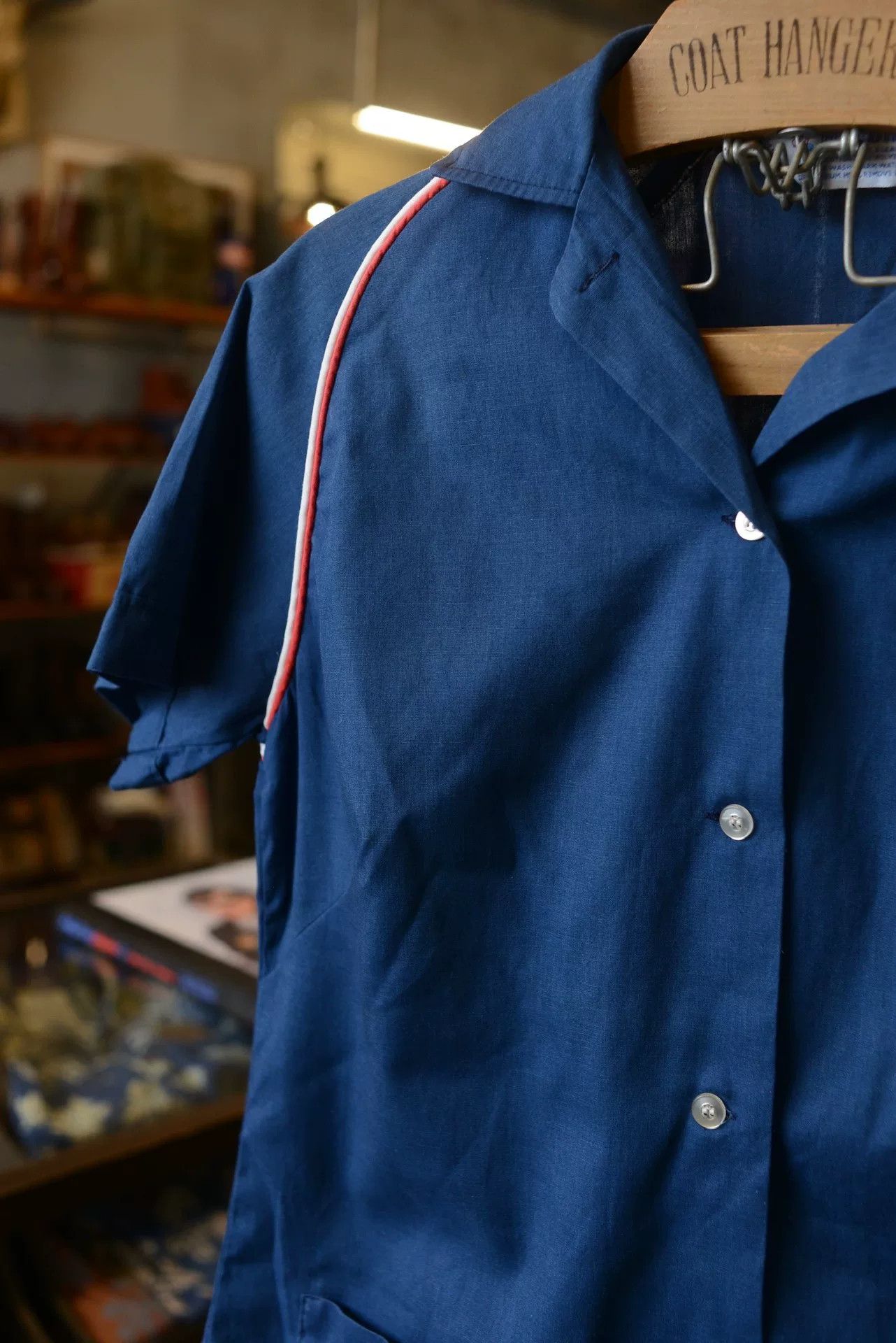 Hiltl Hilton 1950s-1960s Vintage Bowling Shirt Size US M / EU 48-50 / 2 - 3 Thumbnail
