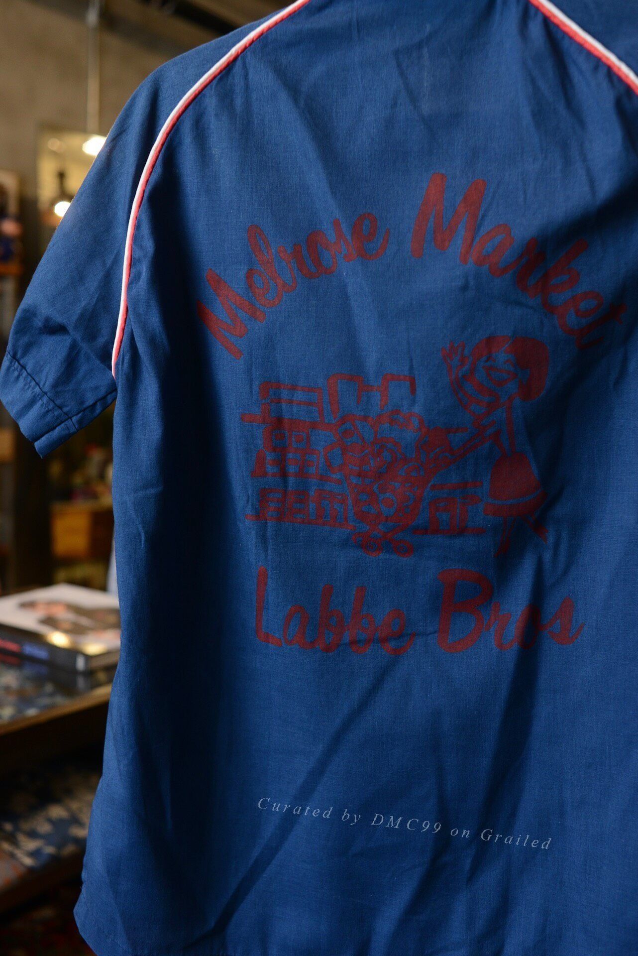 Hiltl Hilton 1950s-1960s Vintage Bowling Shirt Size US M / EU 48-50 / 2 - 7 Thumbnail