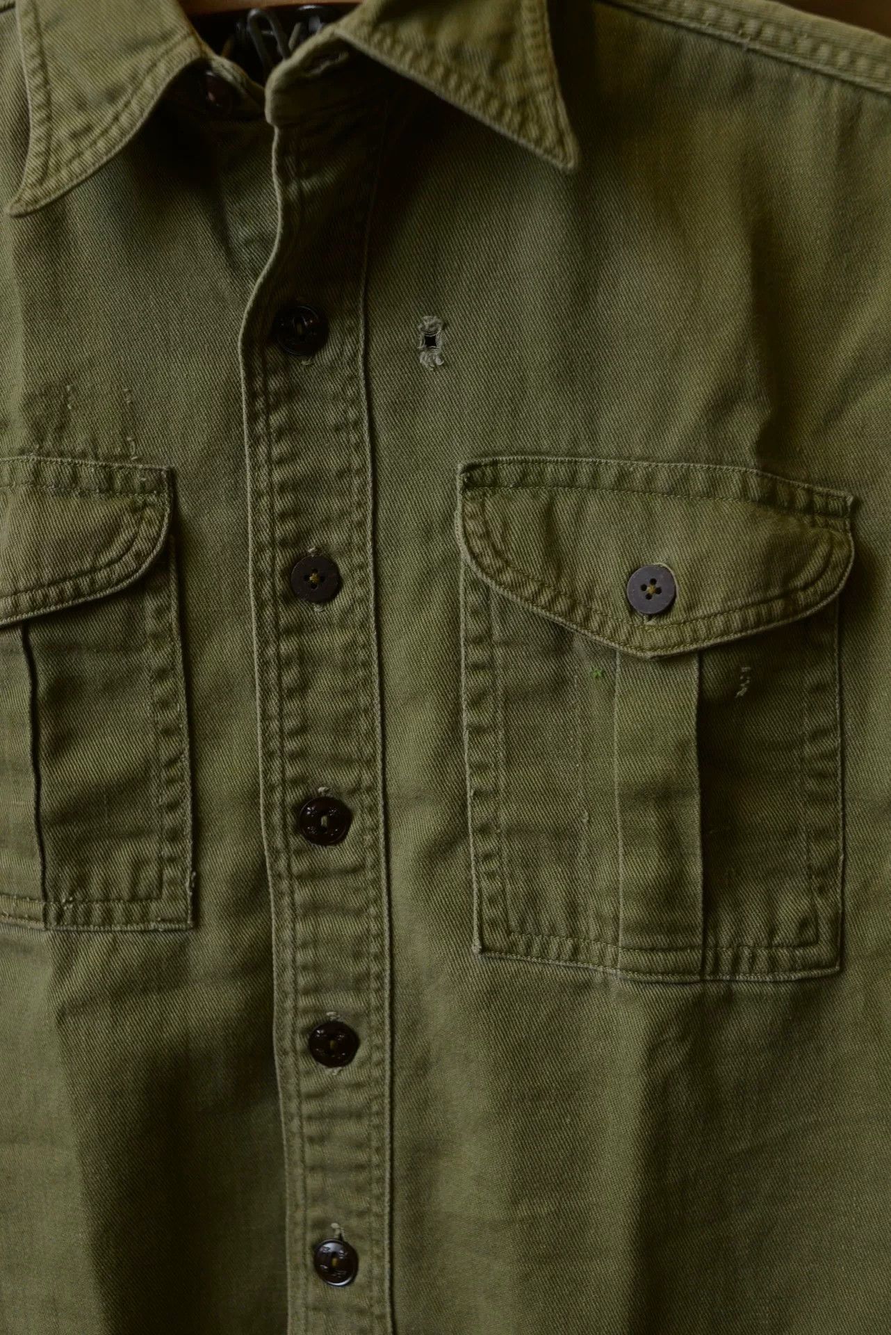 Vintage 1960s BSA Official Scout Shirt Size US M / EU 48-50 / 2 - 3 Thumbnail