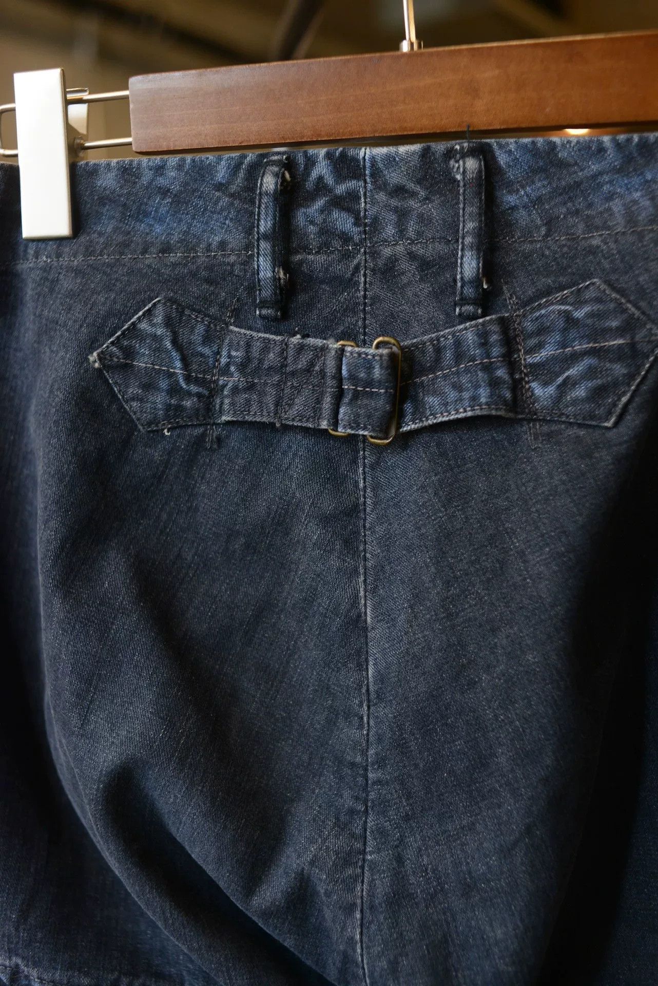 Kapital Kapital Wide-Leg Denim Shorts Size 28" / US 6 / IT 42 - 4 Thumbnail