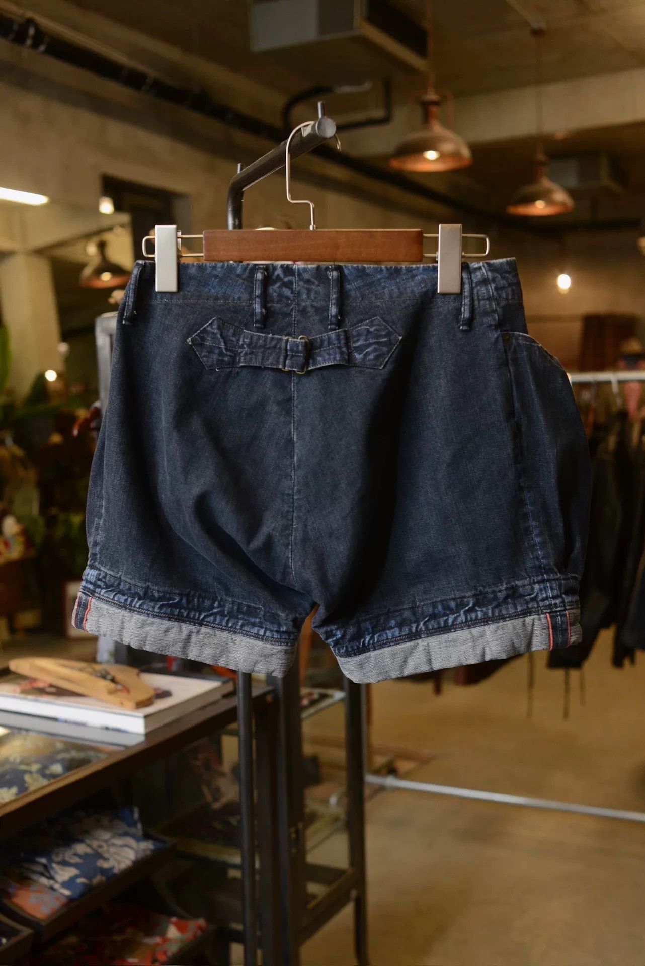 Kapital Kapital Wide-Leg Denim Shorts Size 28" / US 6 / IT 42 - 5 Thumbnail