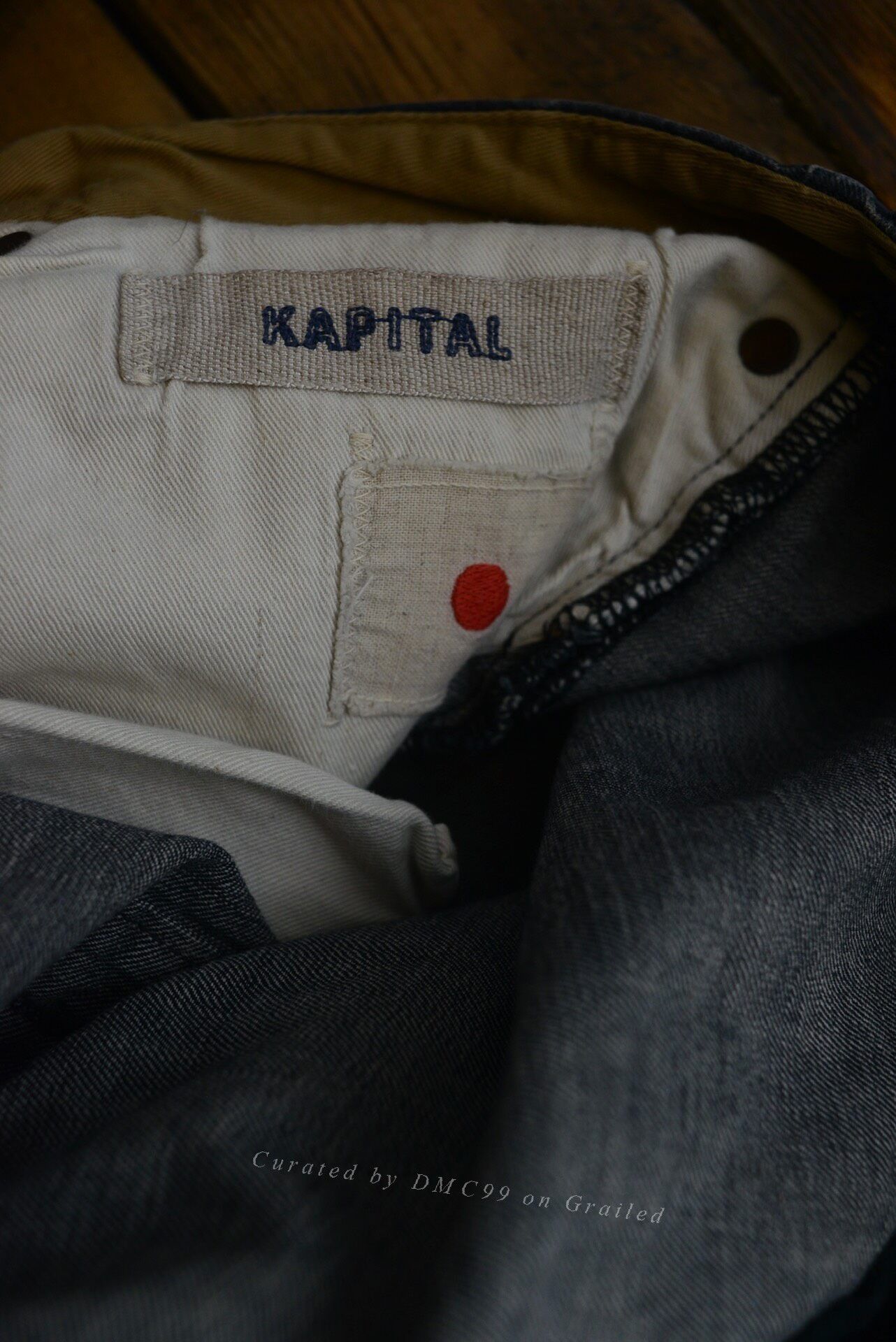 Kapital Kapital Wide-Leg Denim Shorts Size 28" / US 6 / IT 42 - 9 Thumbnail