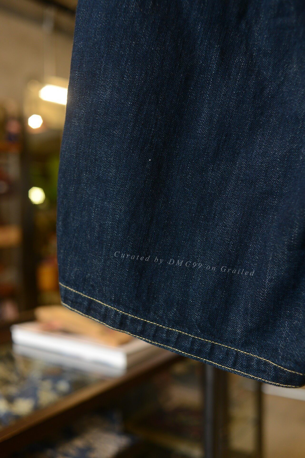 Kapital Kapital High-Waist Belted Denim Shorts Size 30" / US 8 / IT 44 - 6 Thumbnail