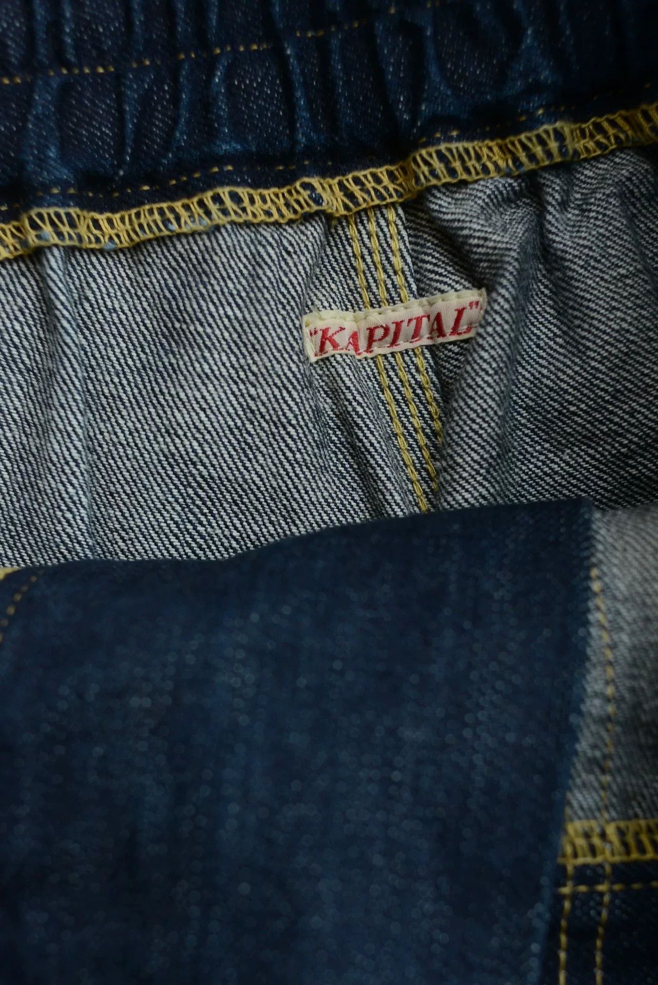 Kapital Kapital High-Waist Belted Denim Shorts Size 30" / US 8 / IT 44 - 8 Thumbnail