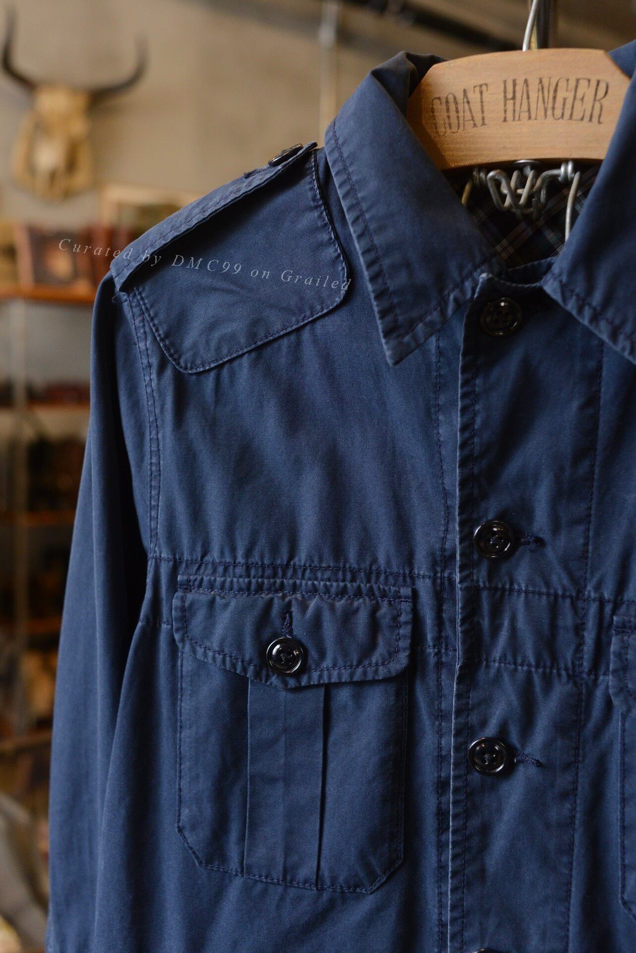 Polo Ralph Lauren POLO Jeans Navy Double Pocket Jacket M Size US M / EU 48-50 / 2 - 2 Thumbnail