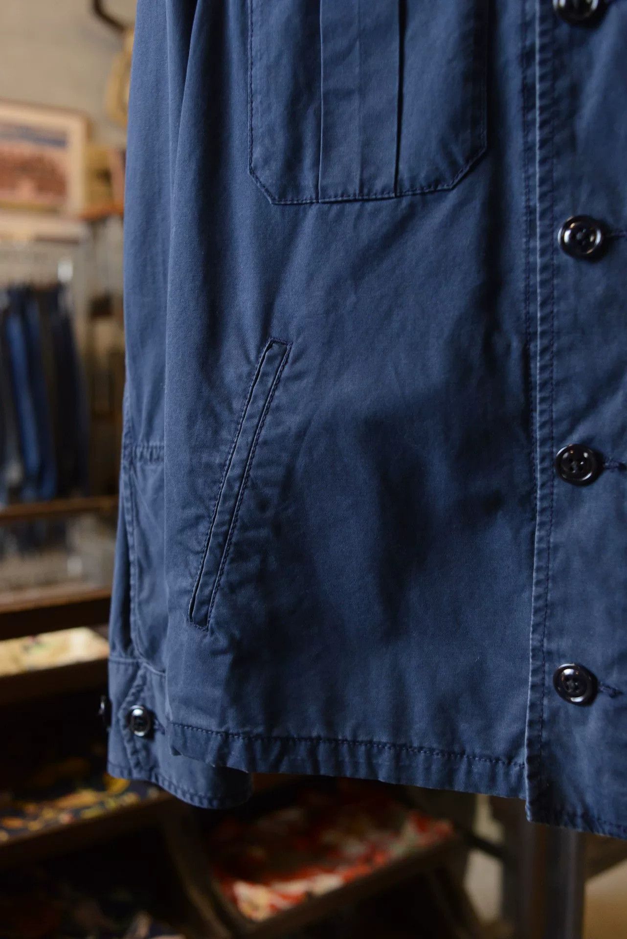 Polo Ralph Lauren POLO Jeans Navy Double Pocket Jacket M Size US M / EU 48-50 / 2 - 5 Thumbnail