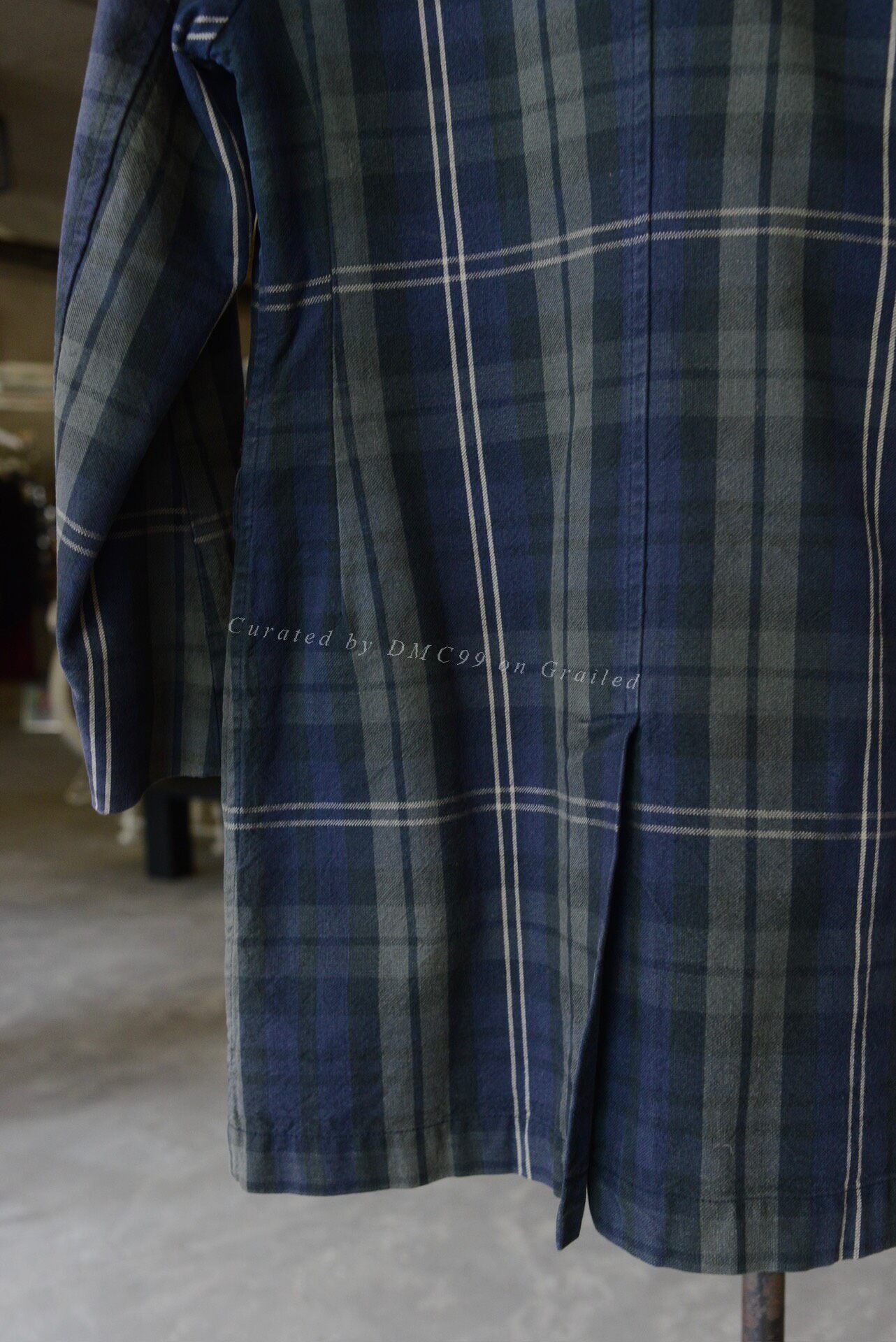 45rpm 45rpm Check Double-Breasted Trench Coat Size US M / EU 48-50 / 2 - 7 Thumbnail