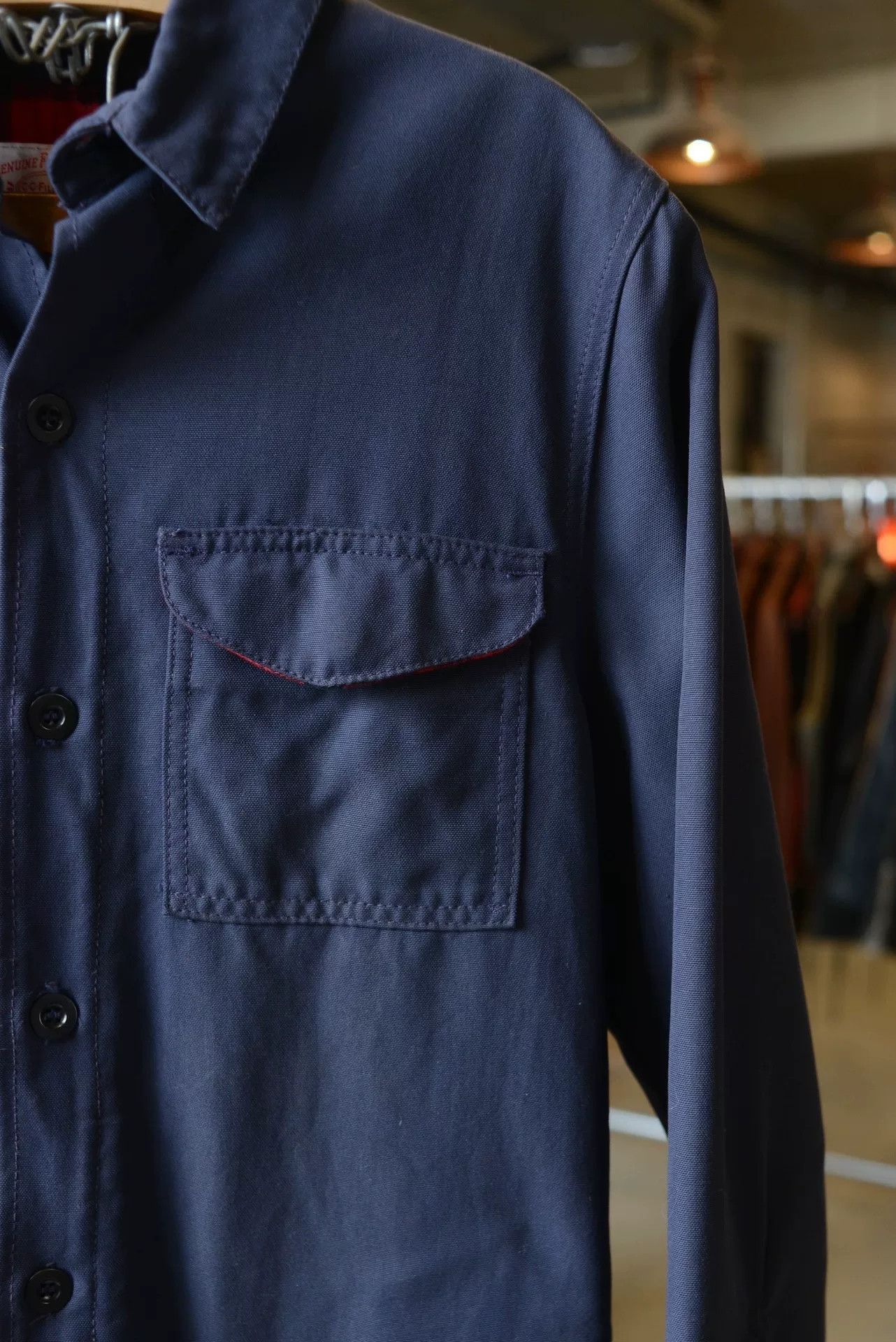 Filson Filson 1990s Navy Double Pocket Jacket Size US S / EU 44-46 / 1 - 3 Thumbnail