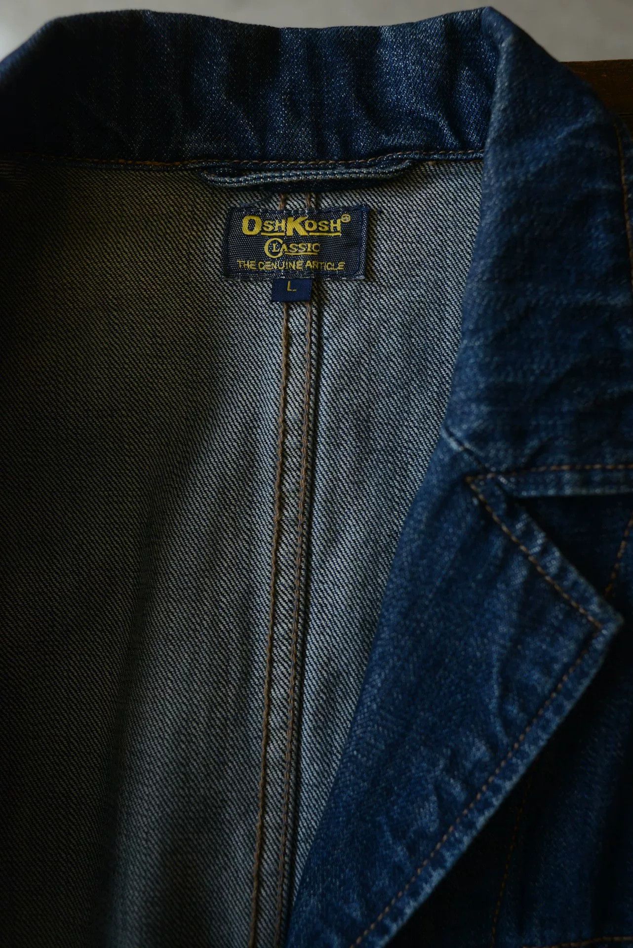 Oshkosh Oshkosh Three-Pocket Denim Blazer Size US L / EU 52-54 / 3 - 9 Thumbnail