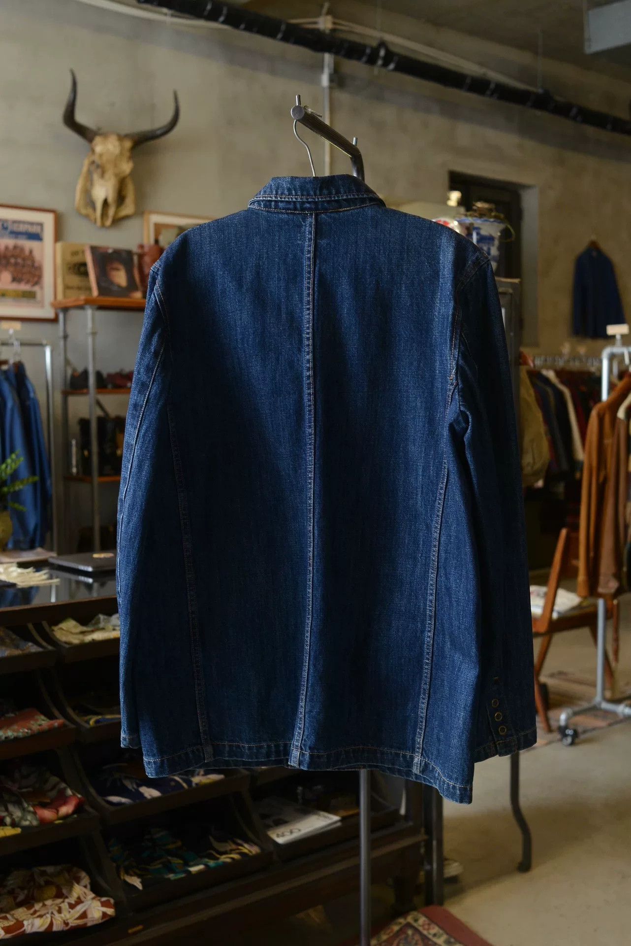 Oshkosh Oshkosh Three-Pocket Denim Blazer Size US L / EU 52-54 / 3 - 7 Thumbnail