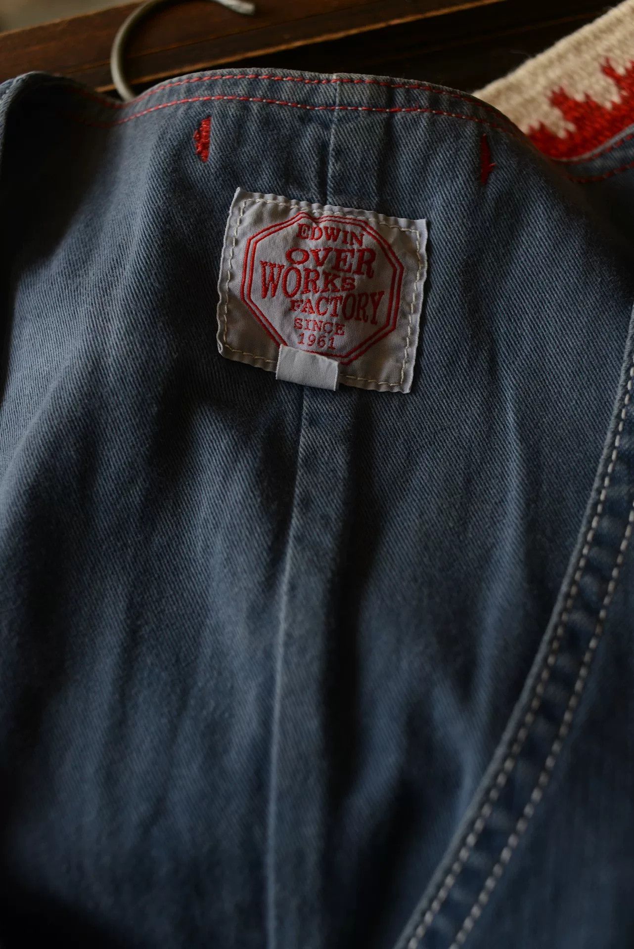 Vintage Vintage Edwin Haze Blue Hunting Vest Size US S / EU 44-46 / 1 - 9 Thumbnail