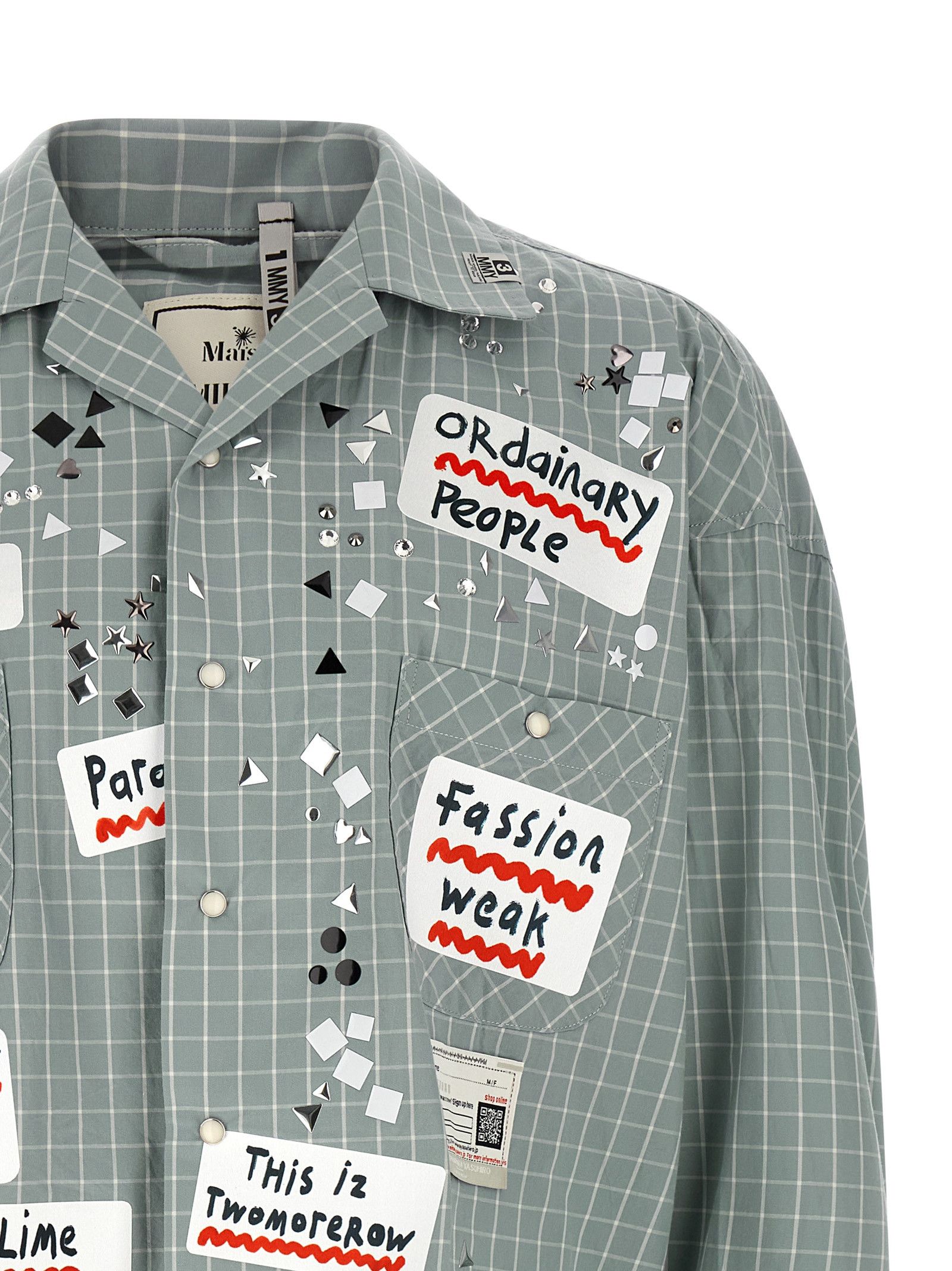 Maison MIHARA YASUHIRO Shirt adhesive decorations Size US M / EU 48-50 / 2 - 3 Thumbnail