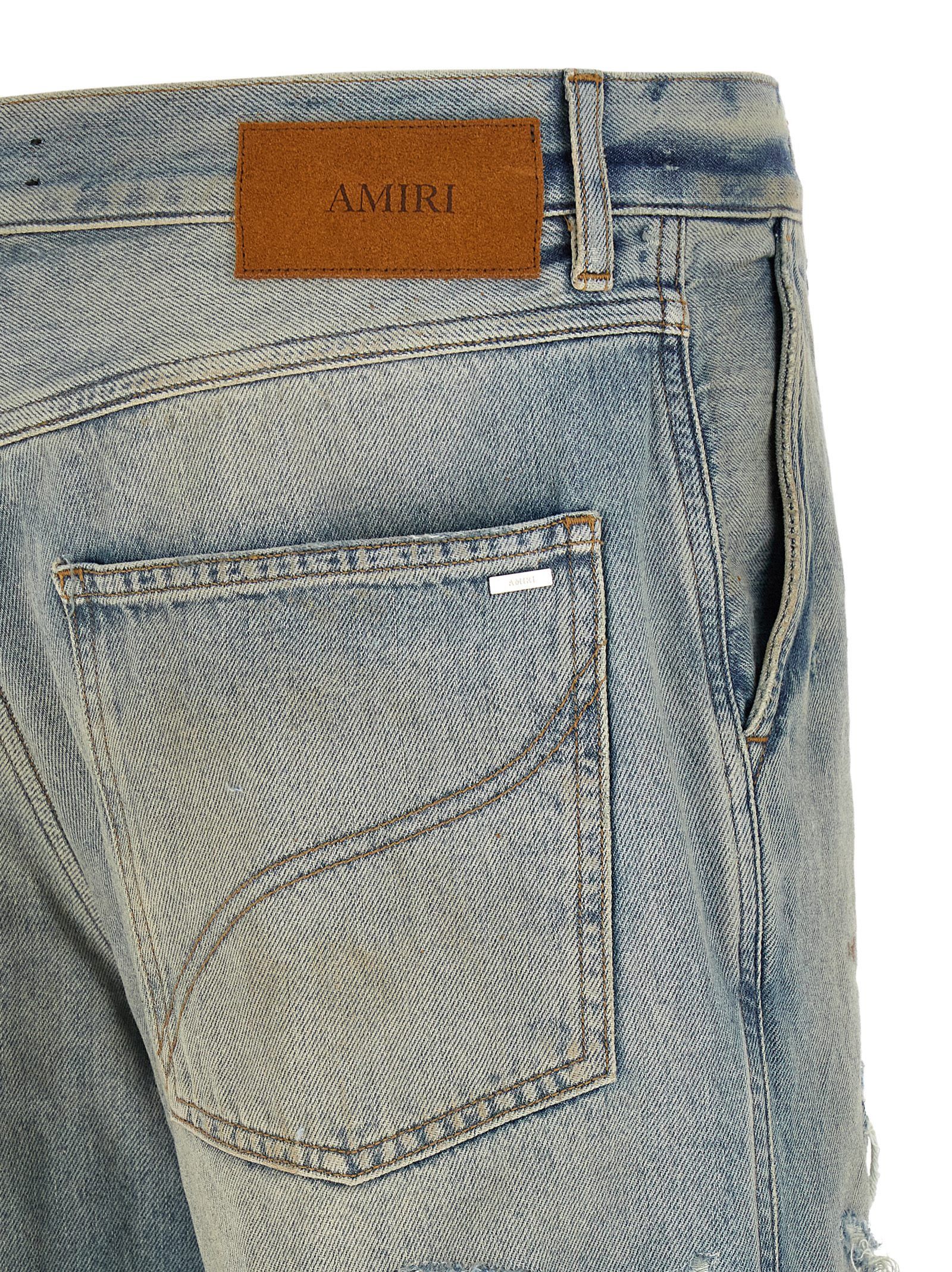 Amiri 'Checkered Repair Bootcut' jeans Size US 36 / EU 52 - 4 Thumbnail