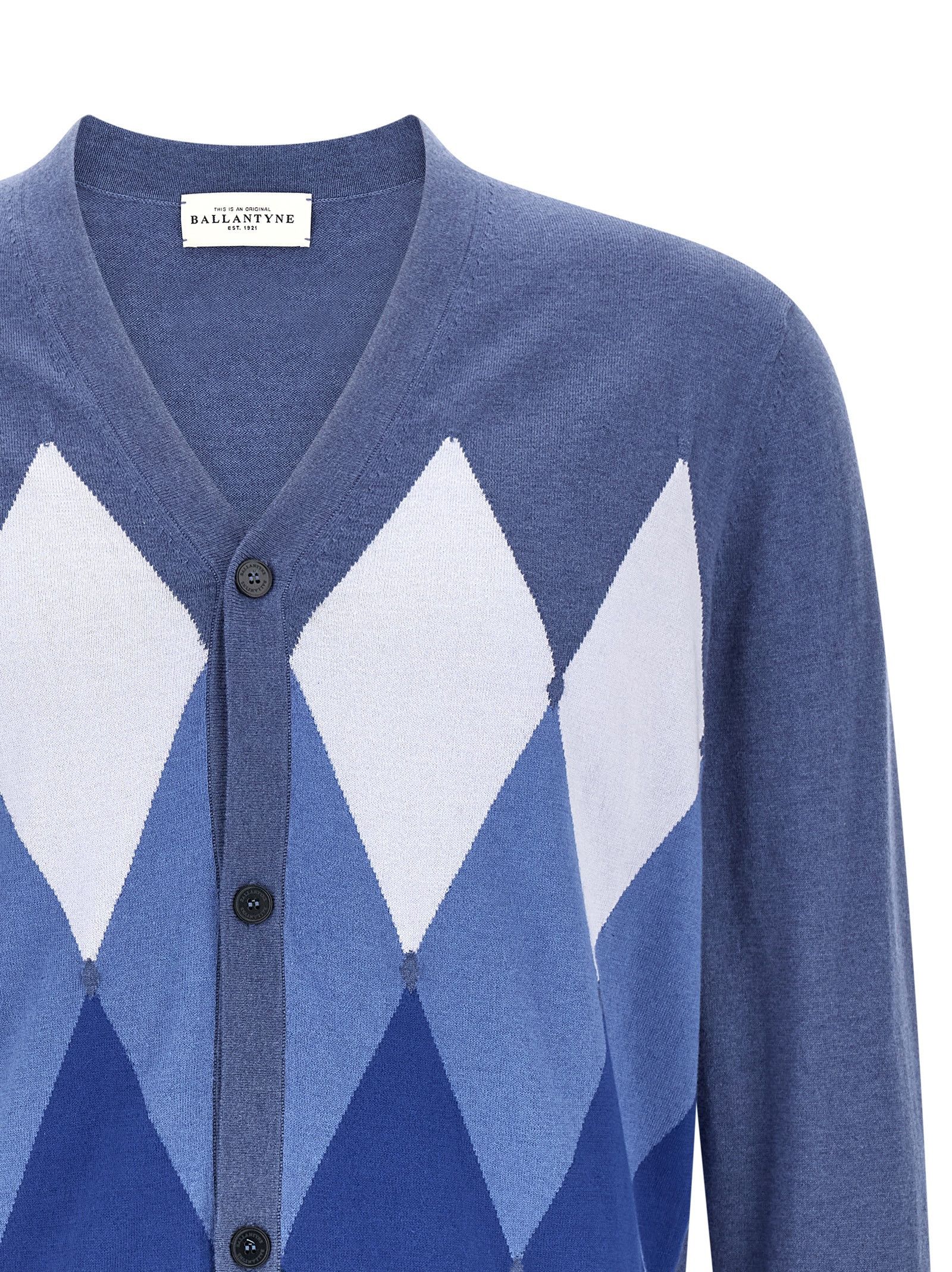 Ballantyne Cardigan Argyle Size US XL / EU 56 / 4 - 3 Thumbnail