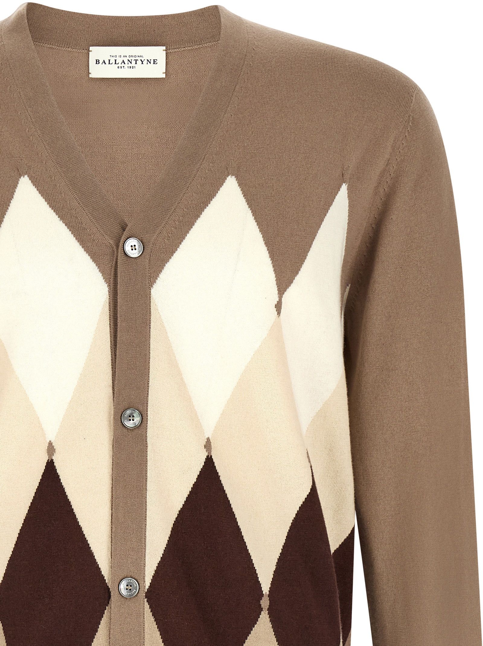Ballantyne Cardigan Argyle Size US XL / EU 56 / 4 - 3 Thumbnail