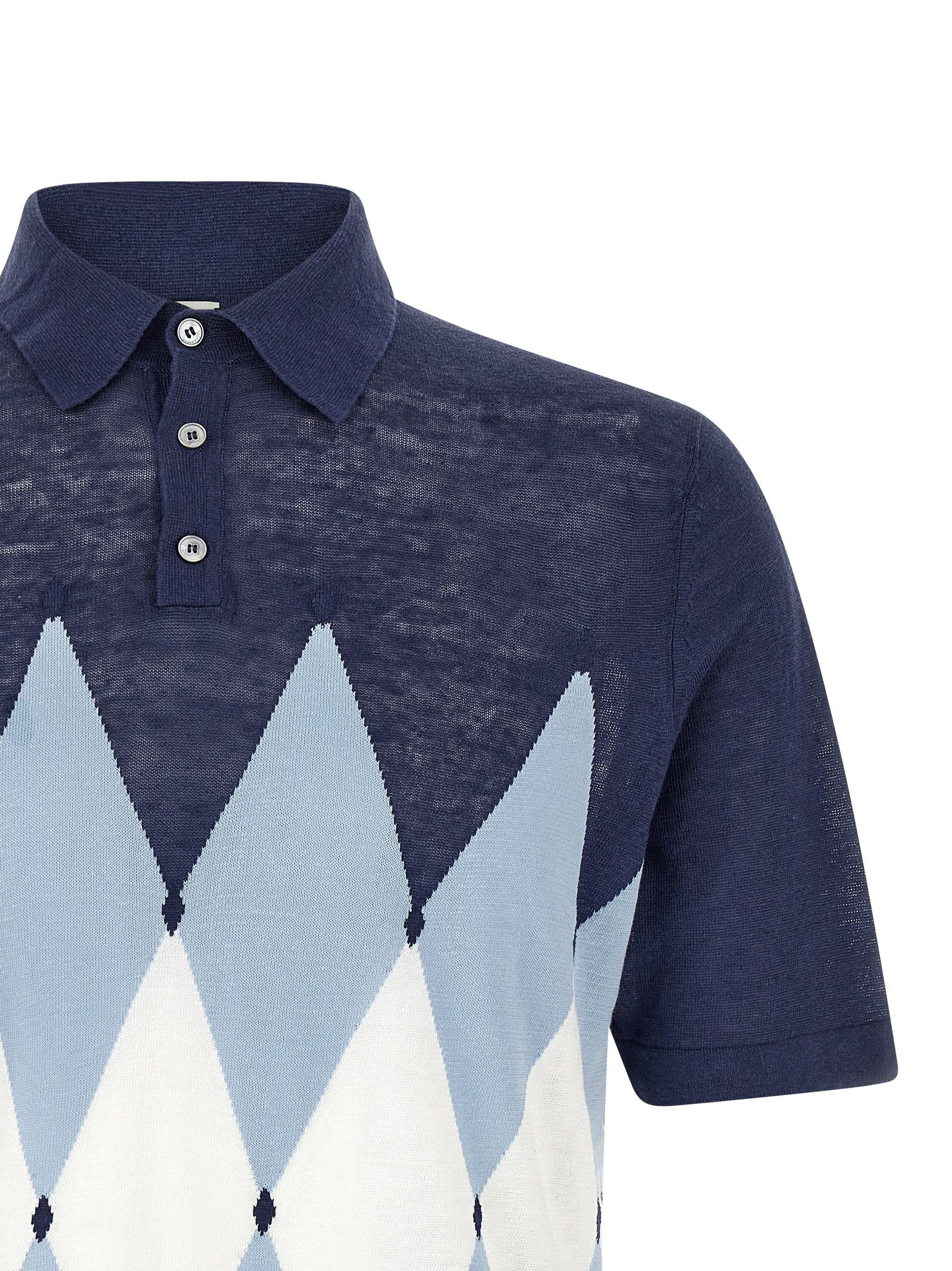 Ballantyne Polo Argyle Size US XL / EU 56 / 4 - 3 Thumbnail