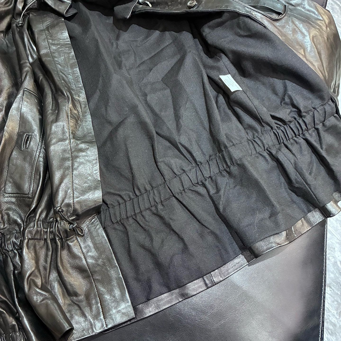 Yves Saint Laurent Yves Saint Laurent Rive Gauche Leather Jacket Size 36 Size XS / US 0-2 / IT 36-38 - 4 Thumbnail