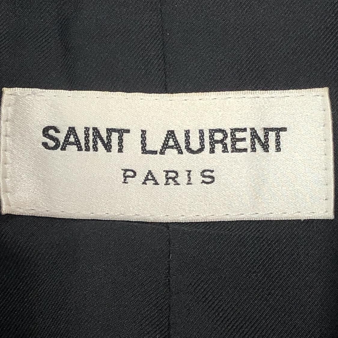 Saint Laurent Paris Saint Laurent Anchor Embroidered Blazer Size 34 Size XS / US 0-2 / IT 36-38 - 3 Thumbnail