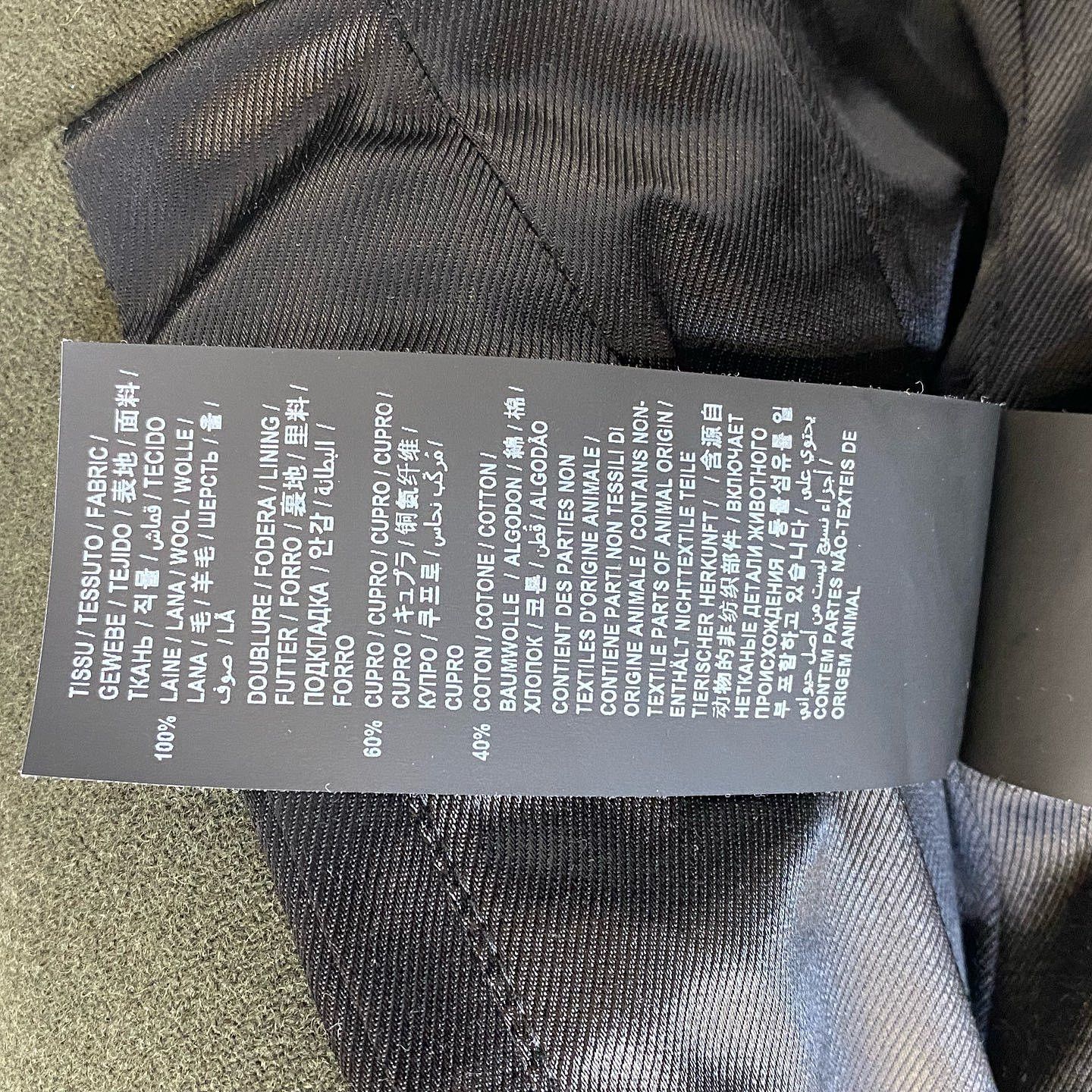 Saint Laurent Paris Saint Laurent Green Wool Jacket F38 Size S / US 4 / IT 40 - 18 Thumbnail