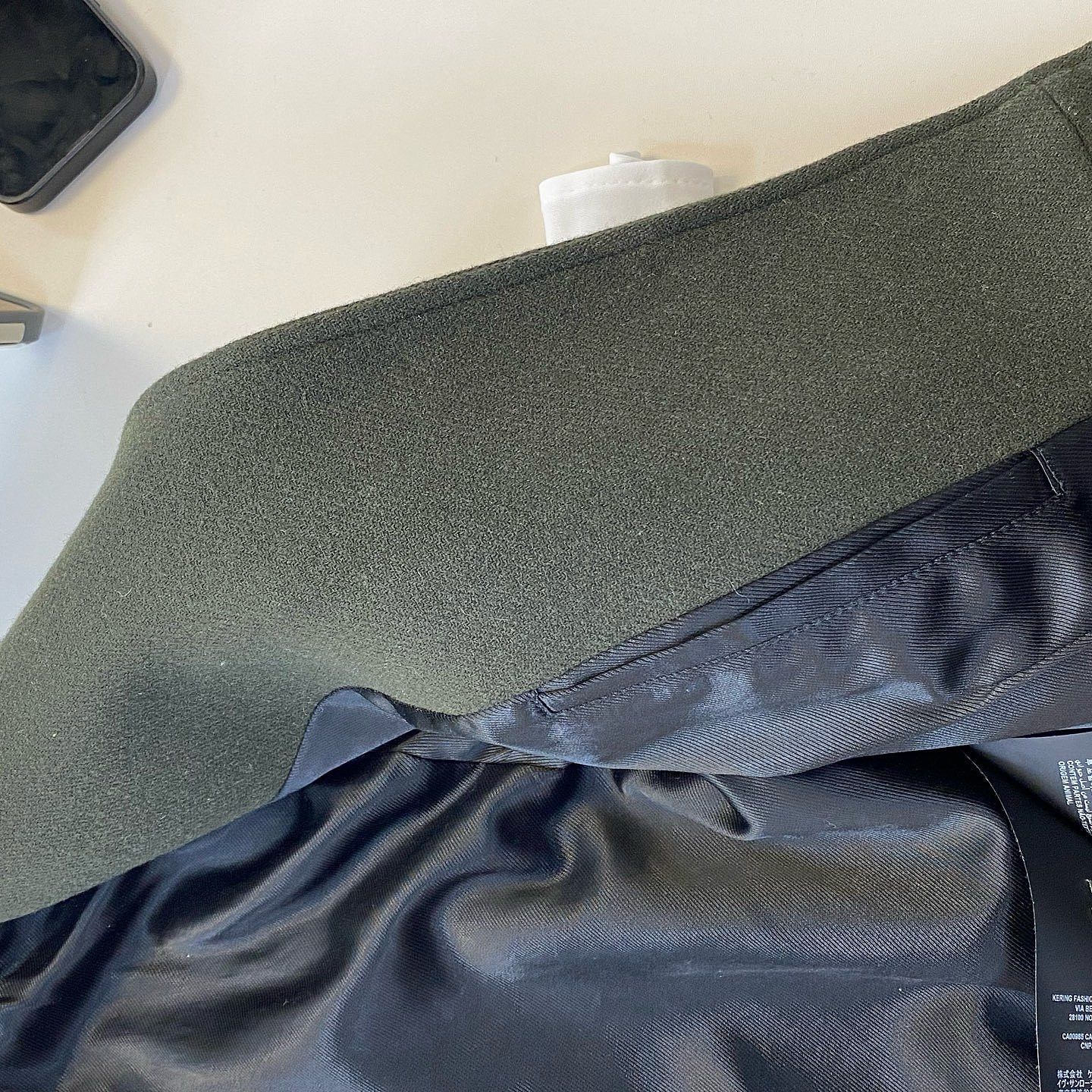 Saint Laurent Paris Saint Laurent Green Wool Jacket F38 Size S / US 4 / IT 40 - 17 Thumbnail