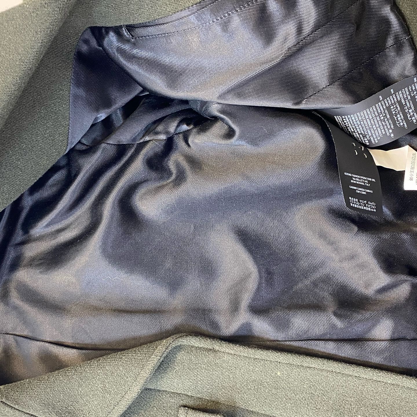 Saint Laurent Paris Saint Laurent Green Wool Jacket F38 Size S / US 4 / IT 40 - 16 Thumbnail