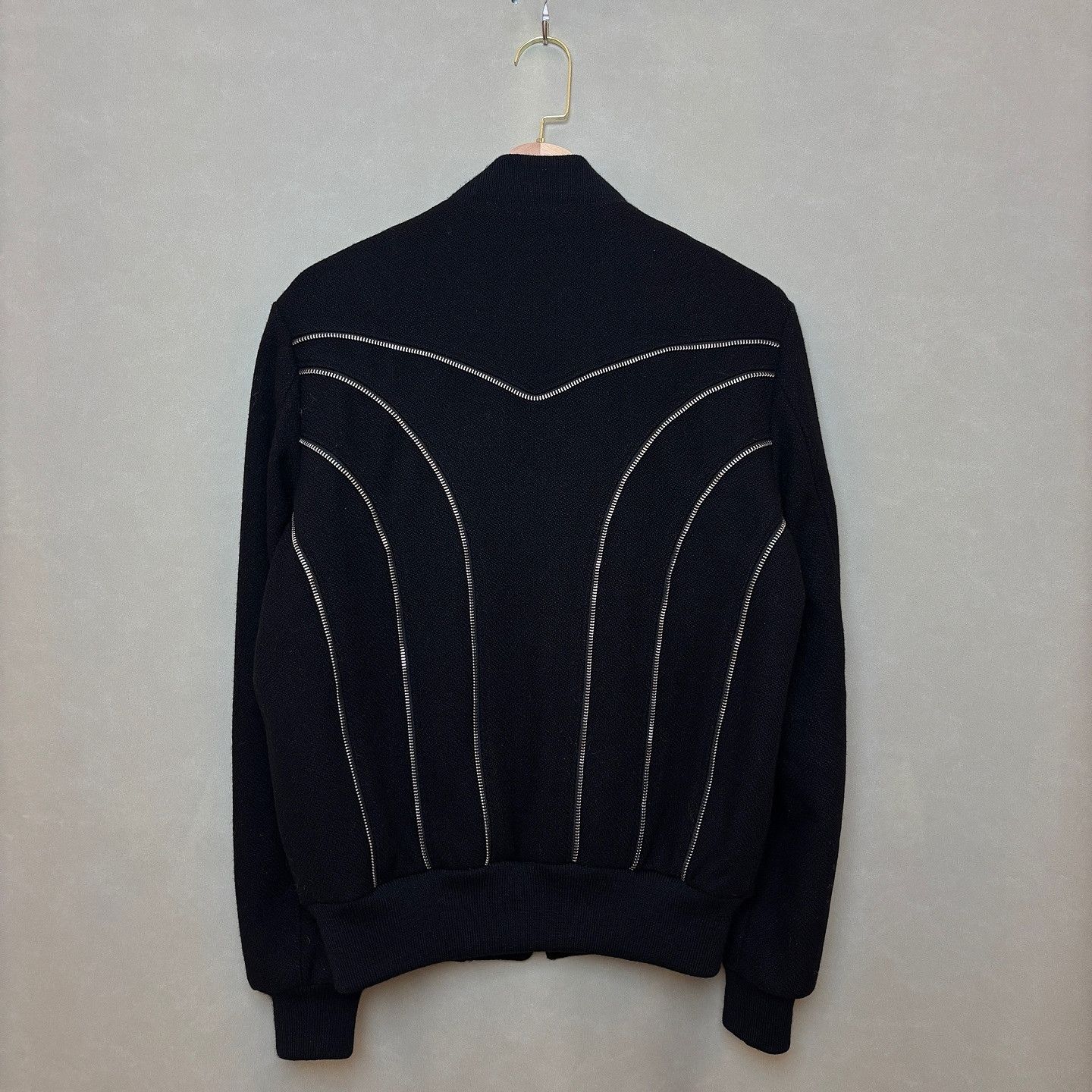 Saint Laurent Paris Saint Laurent Zipper Knit Bomber Jacket Size S Size US S / EU 44-46 / 1 - 2 Thumbnail