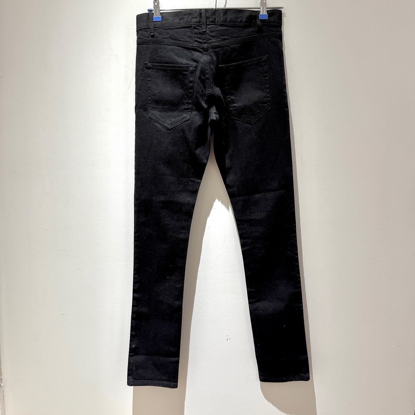 Saint Laurent Paris Saint Laurent D02 Black Denim Jeans Size 28 Size US 28 / EU 44 - 2 Thumbnail