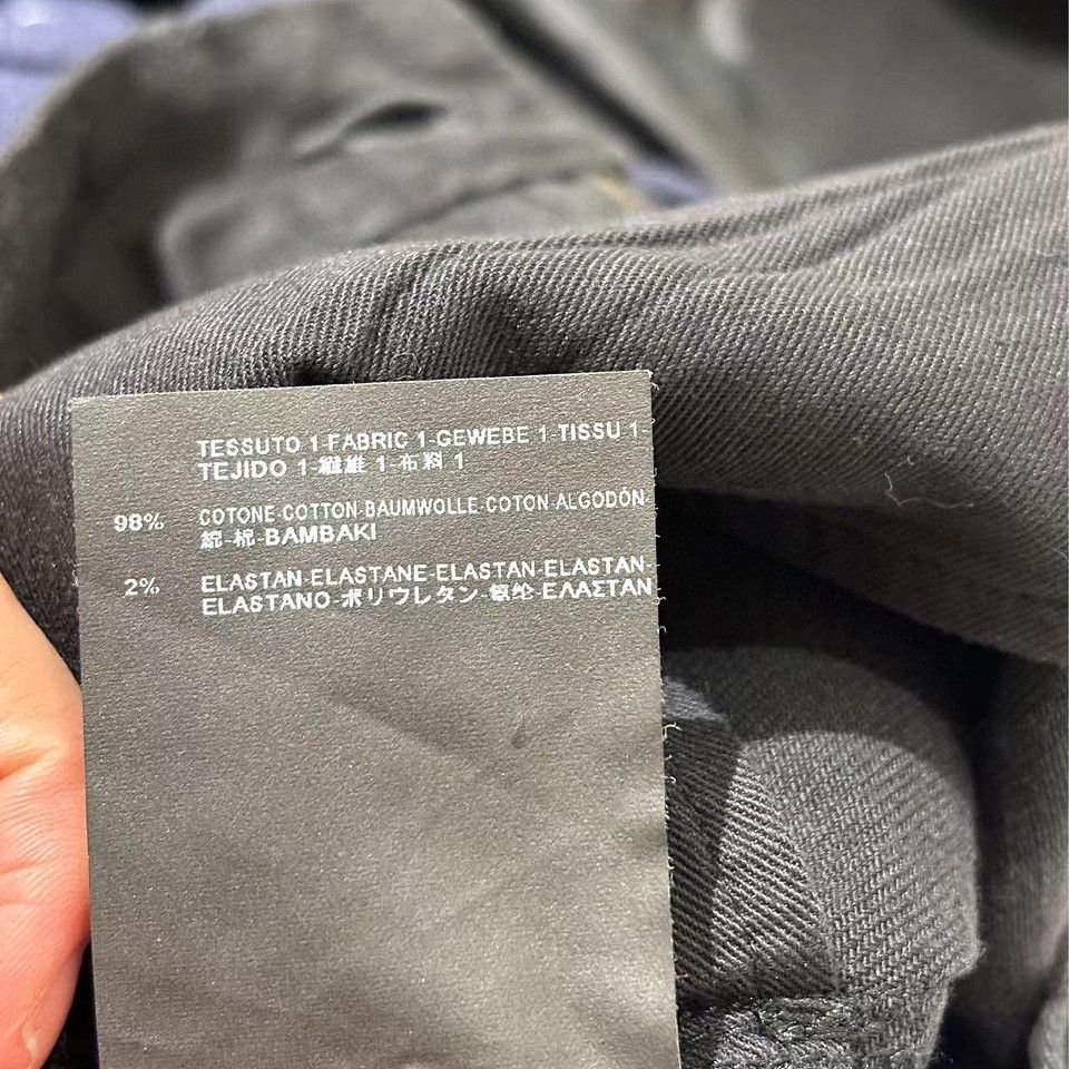 Saint Laurent Paris Saint Laurent D02 Black Denim Jeans Size 28 Size US 28 / EU 44 - 5 Thumbnail