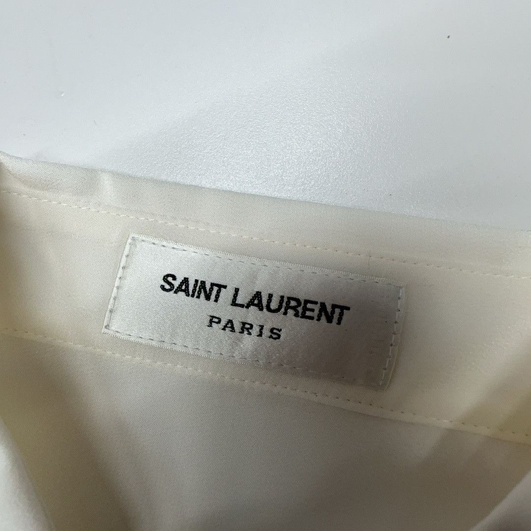 Saint Laurent Paris Saint Laurent White Button Up Shirt Size S Size US S / EU 44-46 / 1 - 5 Thumbnail
