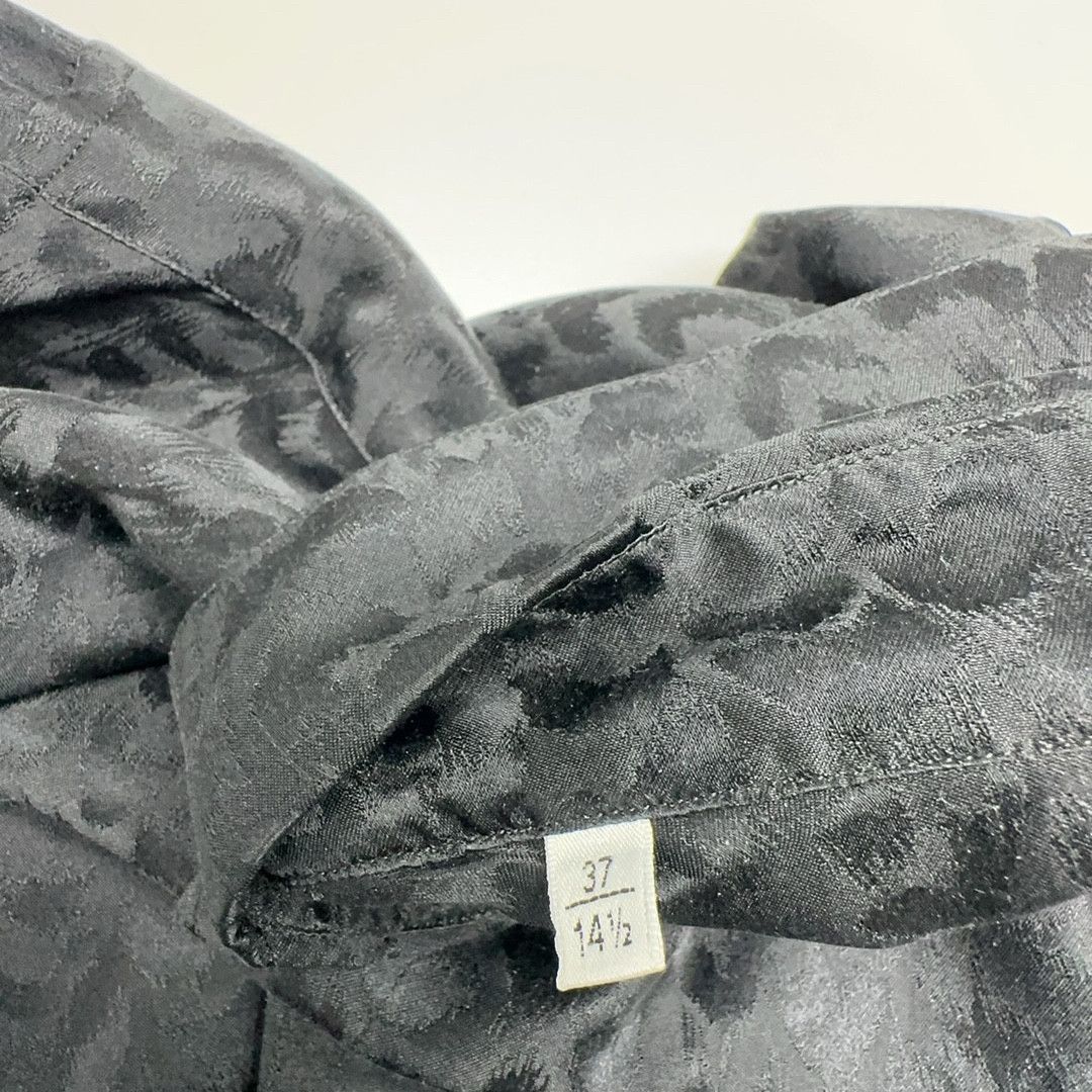 Saint Laurent Paris Saint Laurent Silk Jacquard Button Up Shirt Size S Size US S / EU 44-46 / 1 - 6 Thumbnail