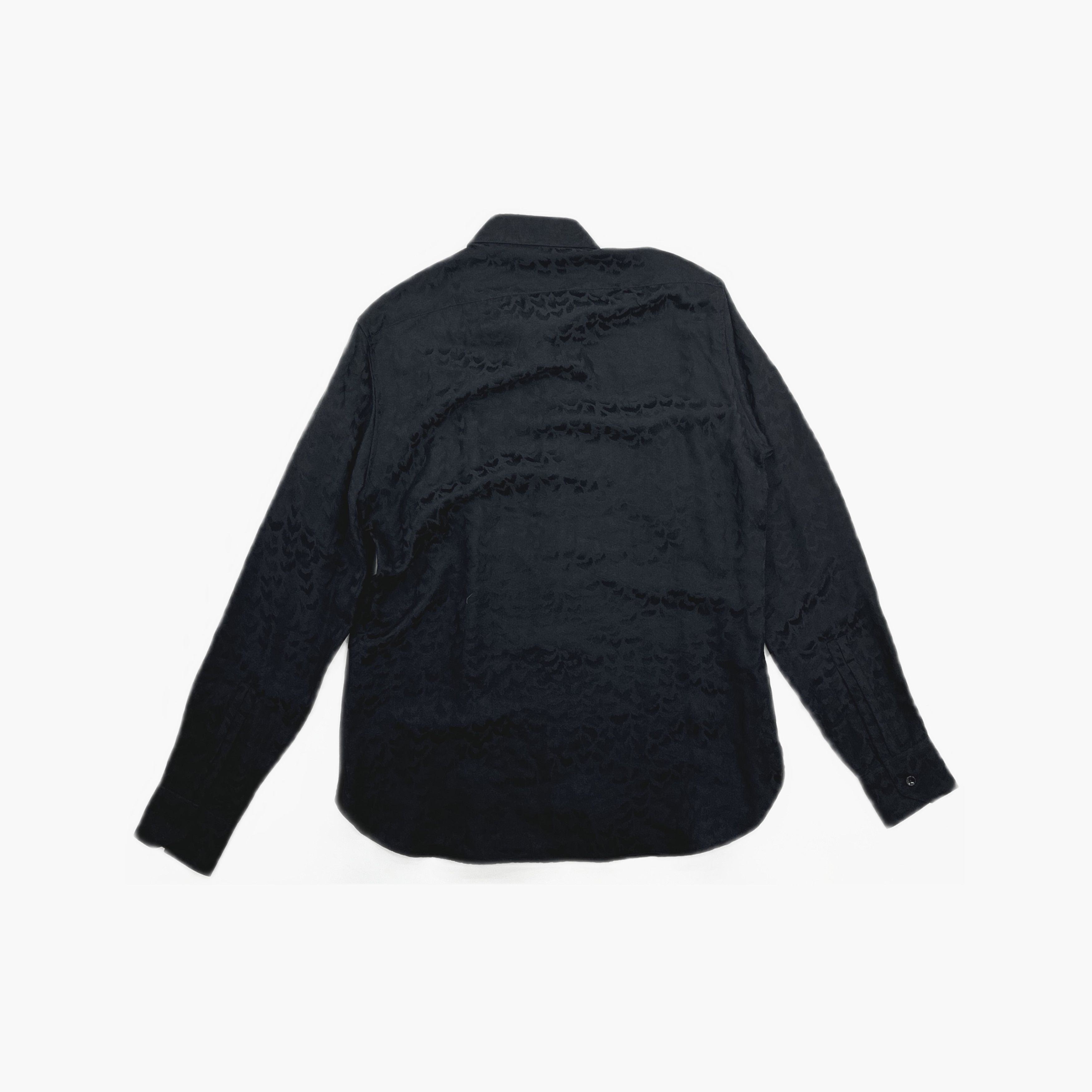 Saint Laurent Paris Saint Laurent Silk Jacquard Button Up Shirt Size S Size US S / EU 44-46 / 1 - 2 Thumbnail