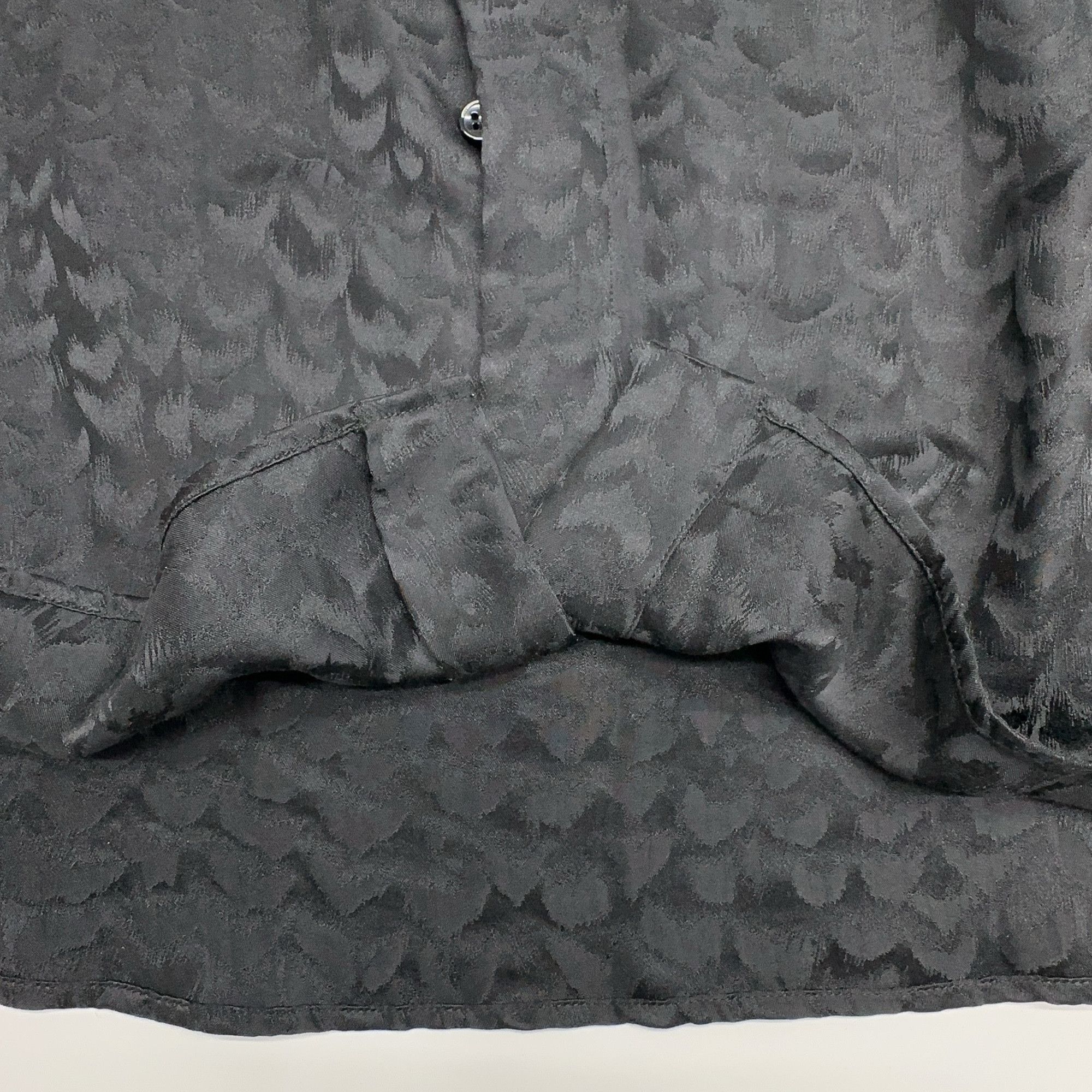 Saint Laurent Paris Saint Laurent Silk Jacquard Button Up Shirt Size S Size US S / EU 44-46 / 1 - 8 Thumbnail