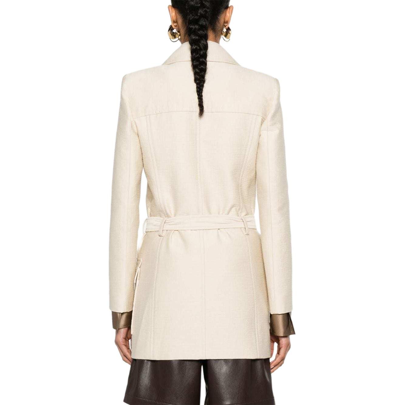 Saint Laurent Paris Saint Laurent Belted Double Breasted Jacket F40 Size M / US 6-8 / IT 42-44 - 8 Thumbnail